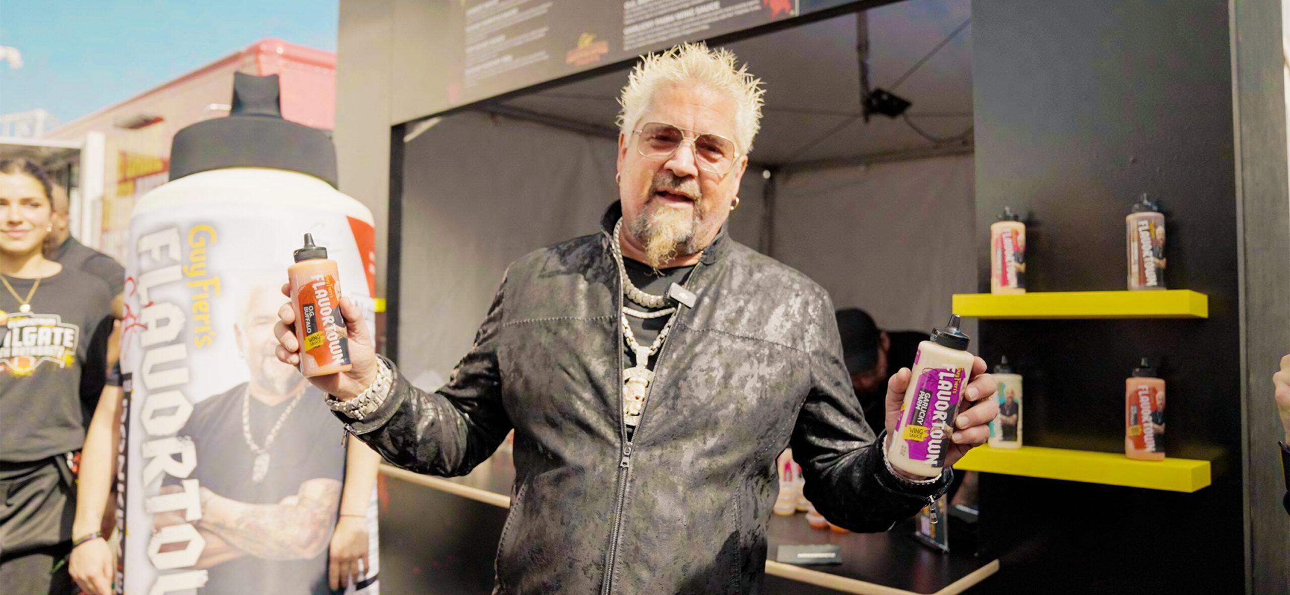 Guy Fieri Turns Up The Heat With New Flavortown Sauces & Rubs: ‘I Like Big Flavors’