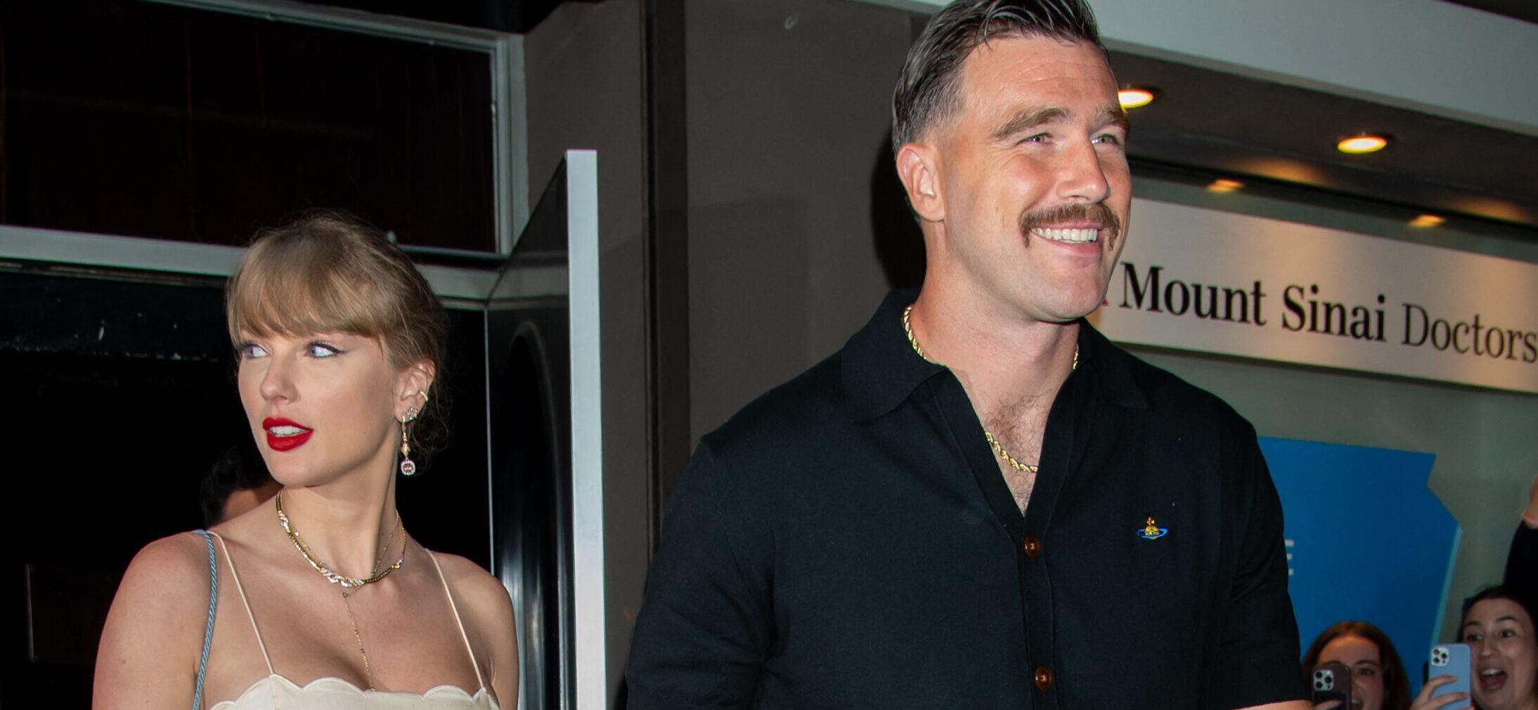 Taylor Swift and Travis Kelce Attend Karen Elson Wedding