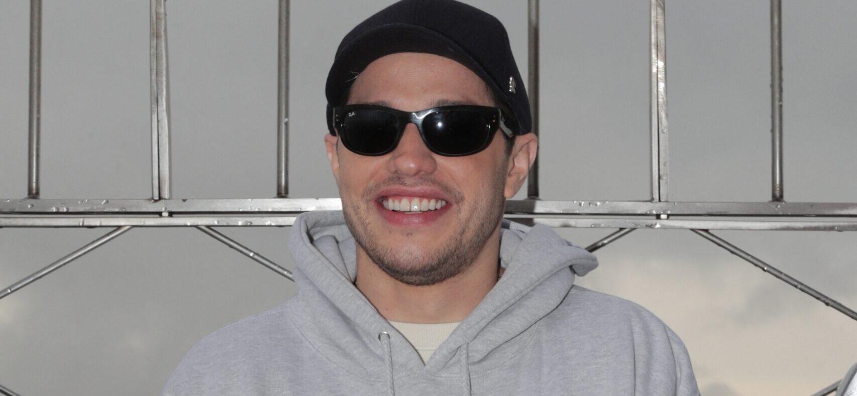 Pete Davidson wearing sunglasses