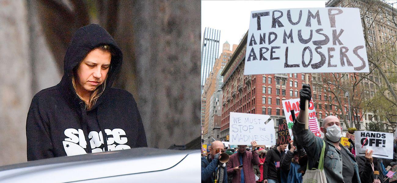 ‘Full House’ Star Resurfaces Wearing Explicit Anti-Trump Hat While Protesting