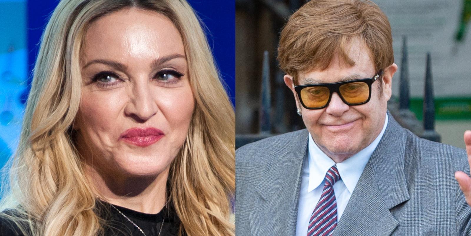 Madonna and Elton John