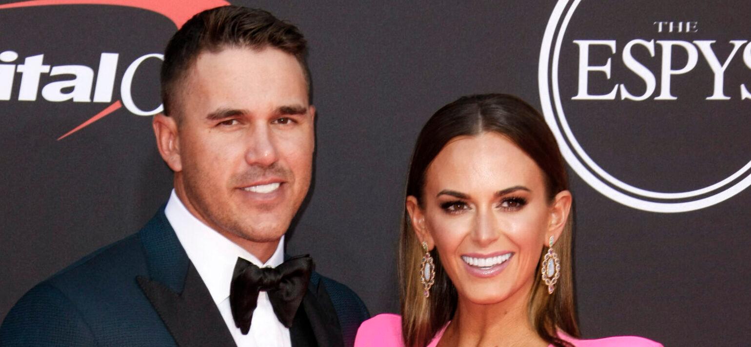 The 2019 ESPYS presented by Capital One at the Microsoft Theater on July 10, 2019 in Los Angeles, California. 10 Jul 2019 Pictured: Brooks Koepka, Jena Sims. Photo credit: imageSPACE / MEGA TheMegaAgency.com +1 888 505 6342 (Mega Agency TagID: MEGA464178_073.jpg) [Photo via Mega Agency]