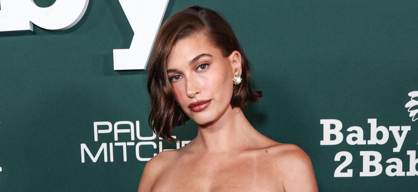 WEST HOLLYWOOD, LOS ANGELES, CALIFORNIA, USA - NOVEMBER 11: 2023 Baby2Baby Gala Presented By Paul Mitchell held at the Pacific Design Center on November 11, 2023 in West Hollywood, Los Angeles, California, United States. 12 Nov 2023 Pictured: Hailey Rhode Baldwin Bieber. Photo credit: Xavier Collin/Image Press Agency / MEGA TheMegaAgency.com +1 888 505 6342 (Mega Agency TagID: MEGA1059293_021.jpg) [Photo via Mega Agency]