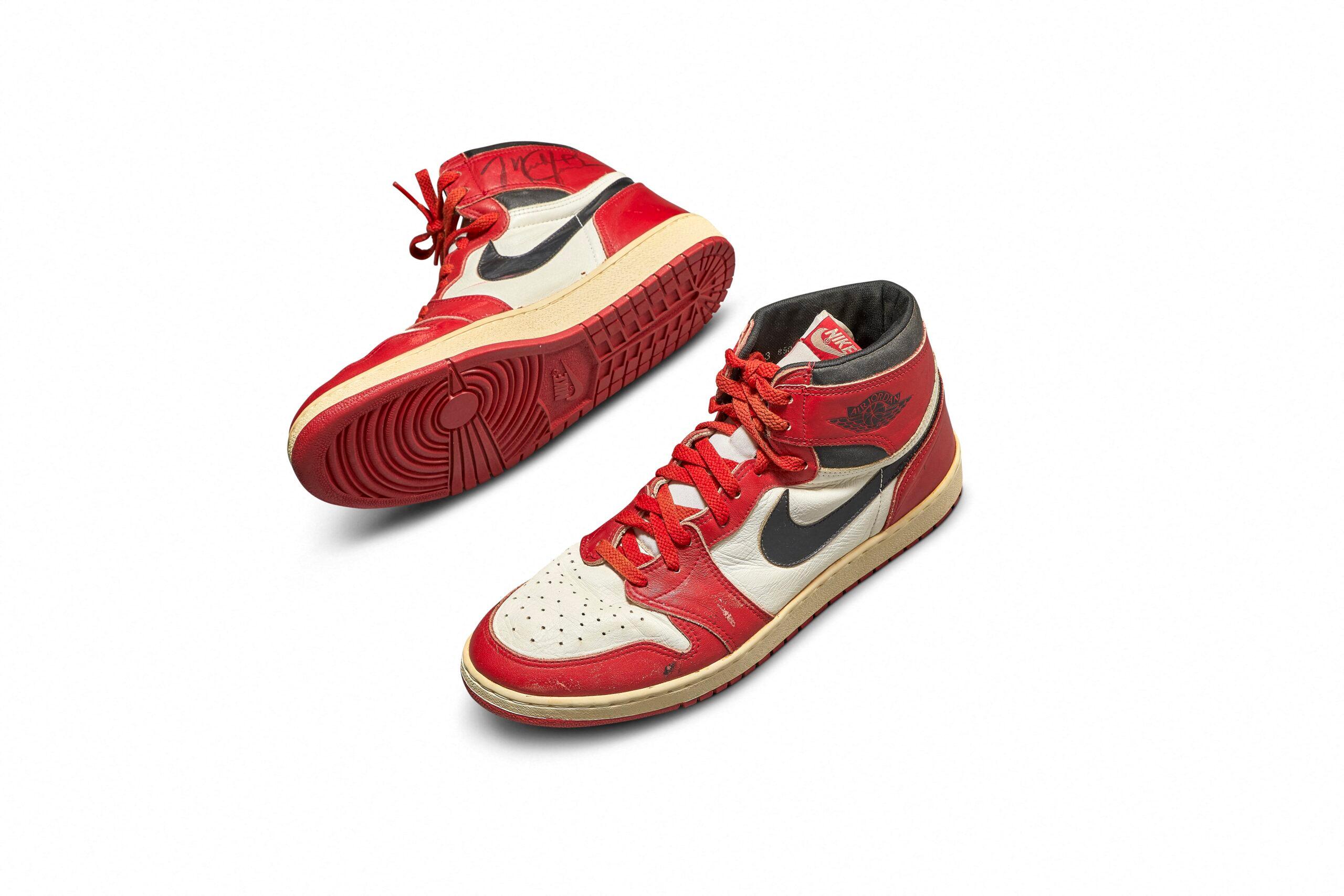 Michael Jordan sneakers to be sold at auction