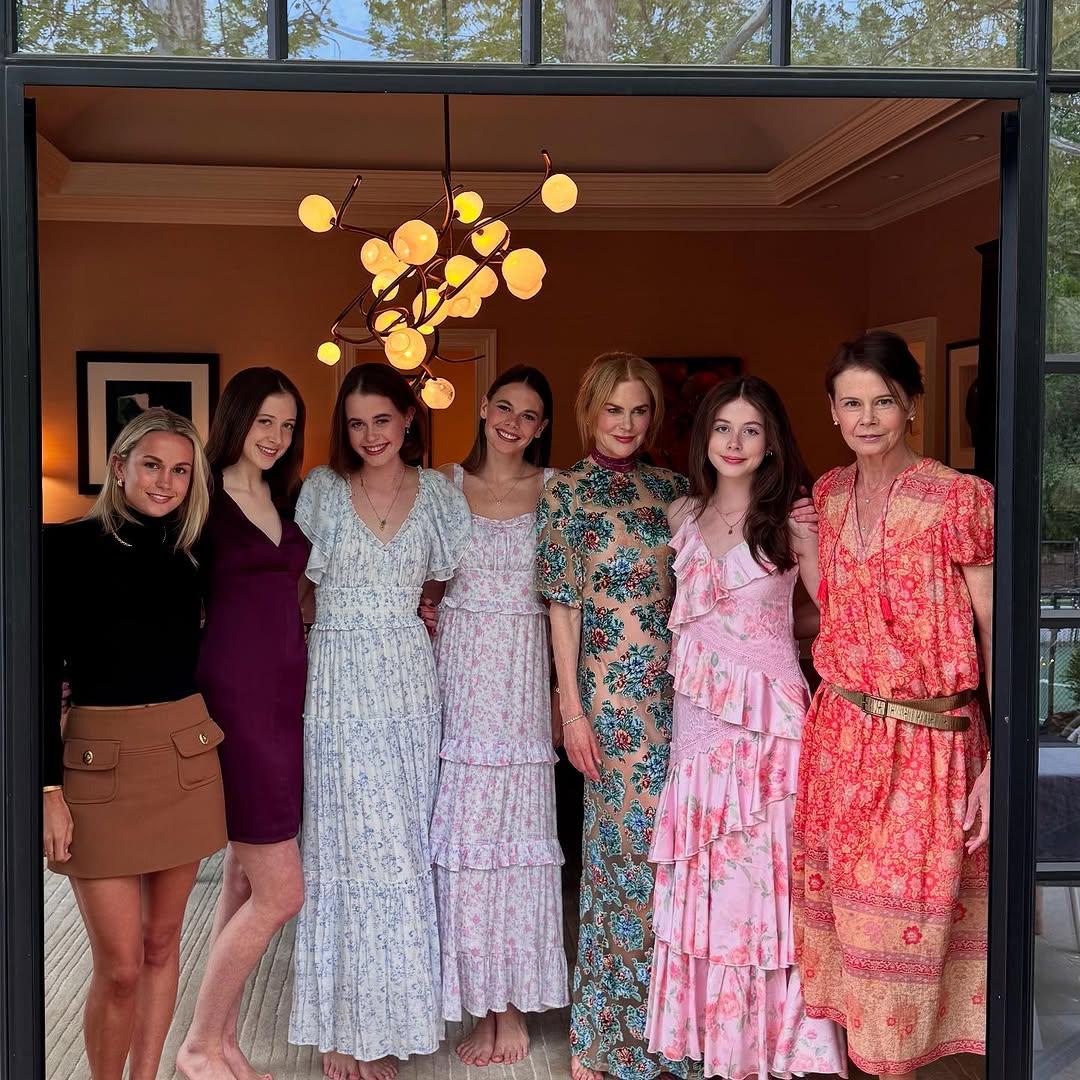 Nicole Kidman and her loved ones