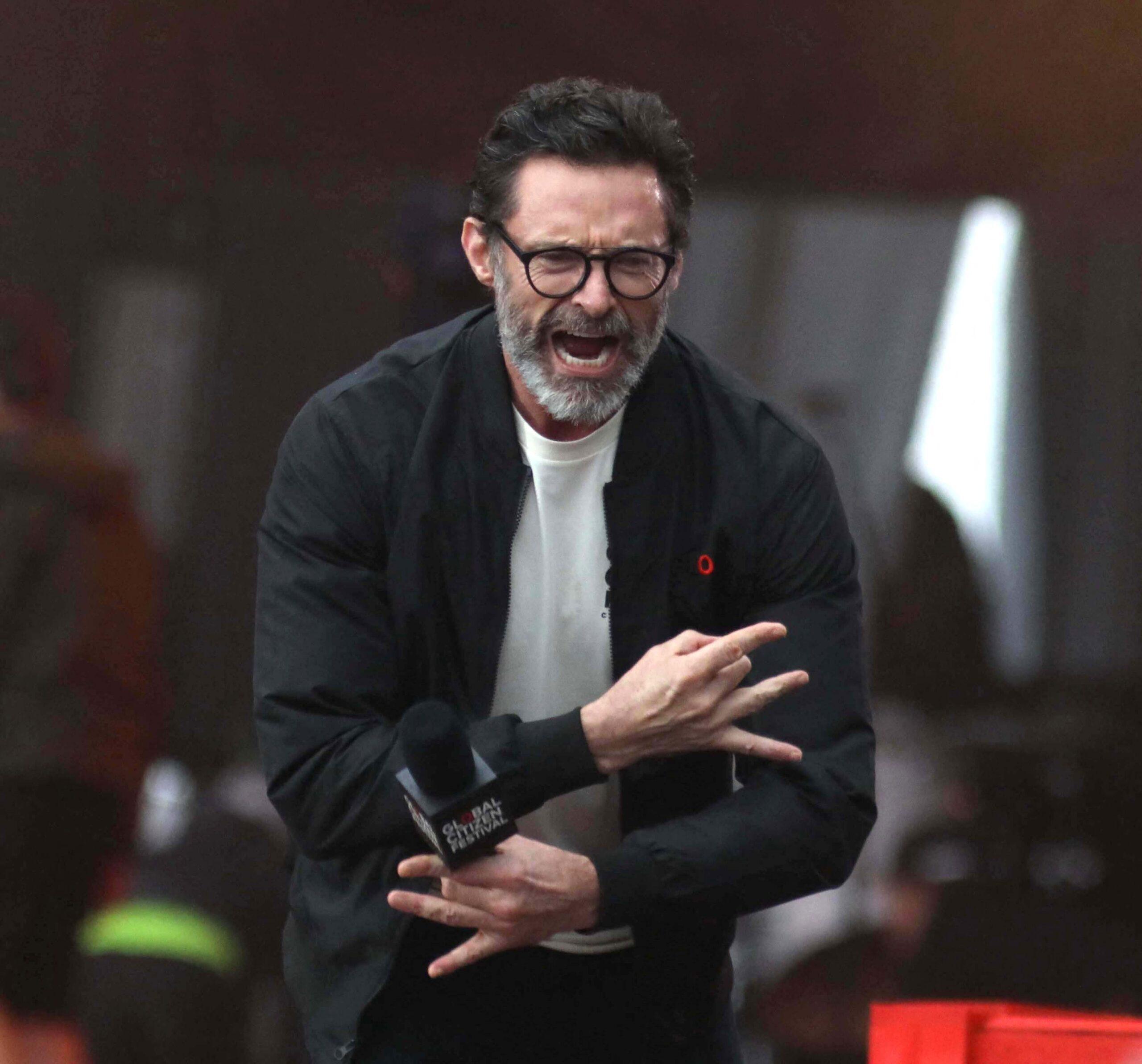 Hugh Jackman at the 2024 Global Citizen Festival New York