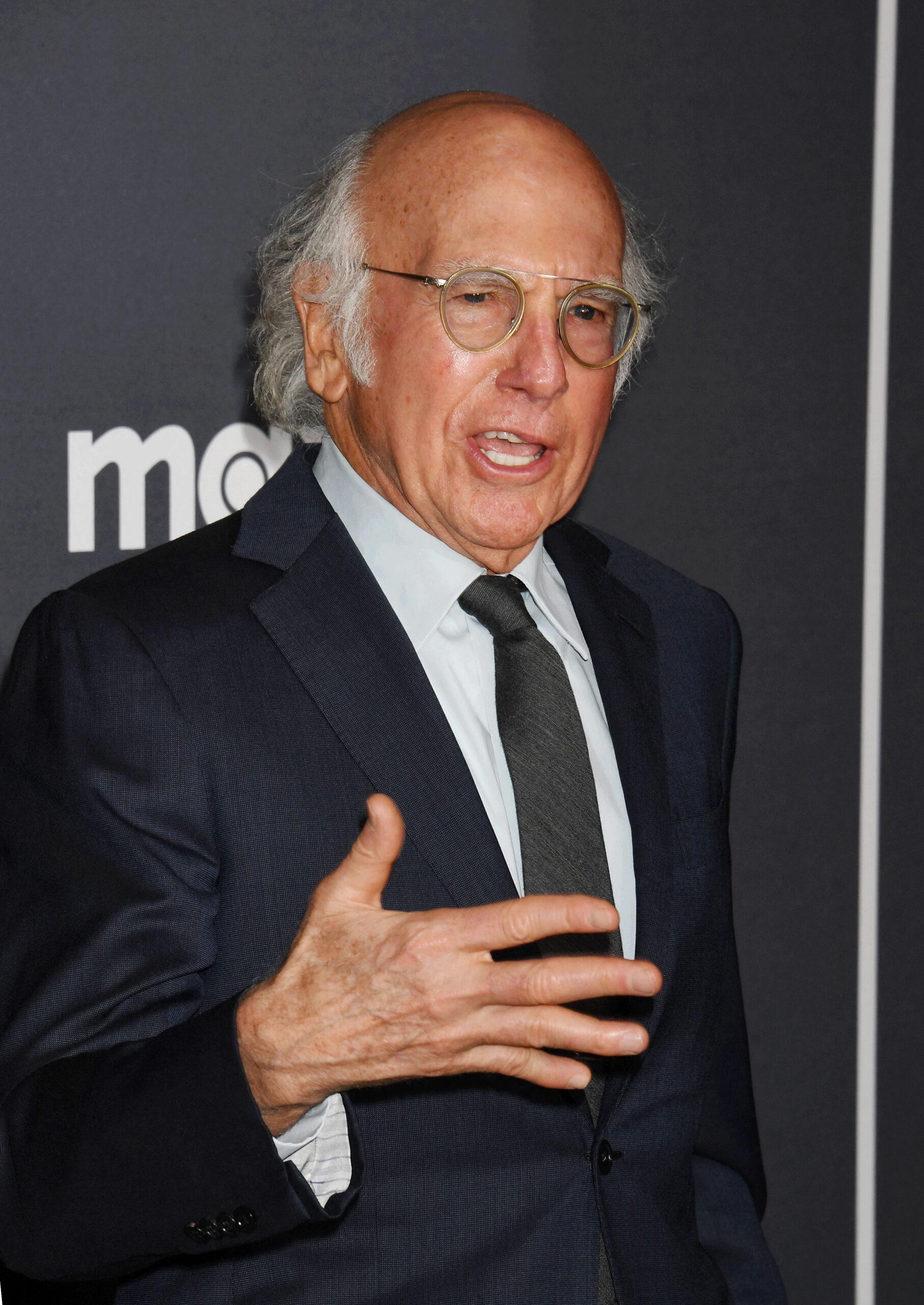 Larry David at the Los Angeles Premiere Of HBO's "Curb Your Enthusiasm" Season 12