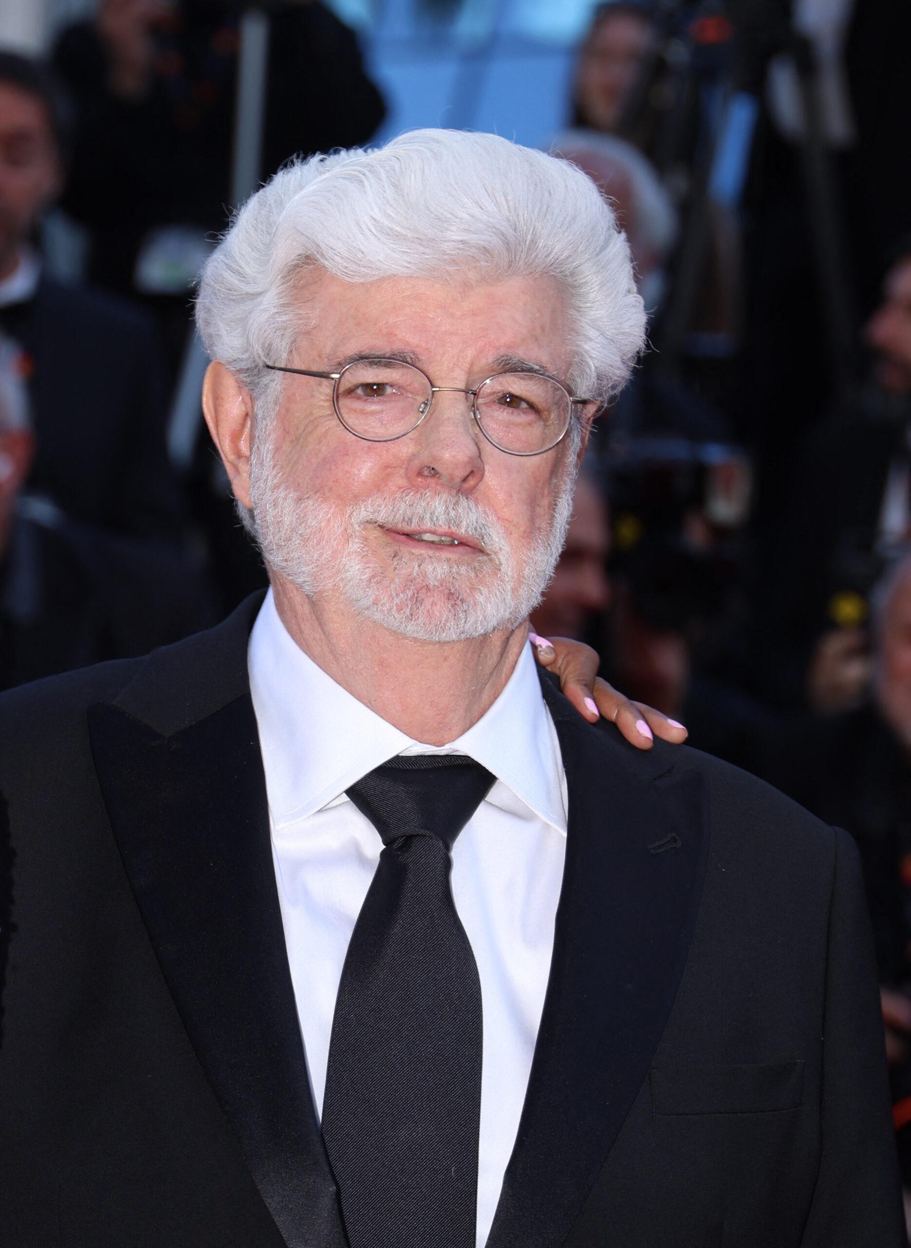 George Lucas at Closing Ceremony Red Carpet - The 77th Annual Cannes Film Festival
