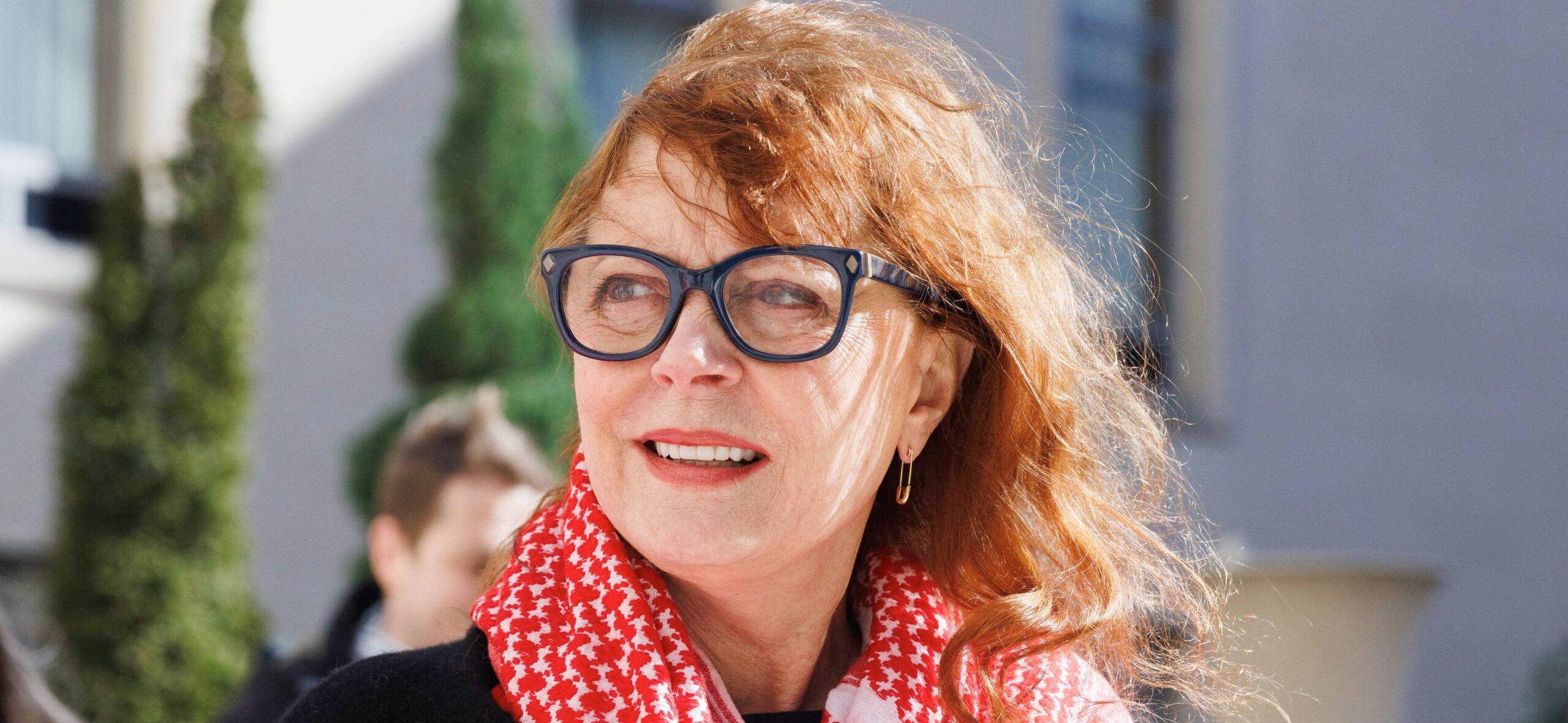 Code Pink - Protest for Ceasefire with Susan Sarandon