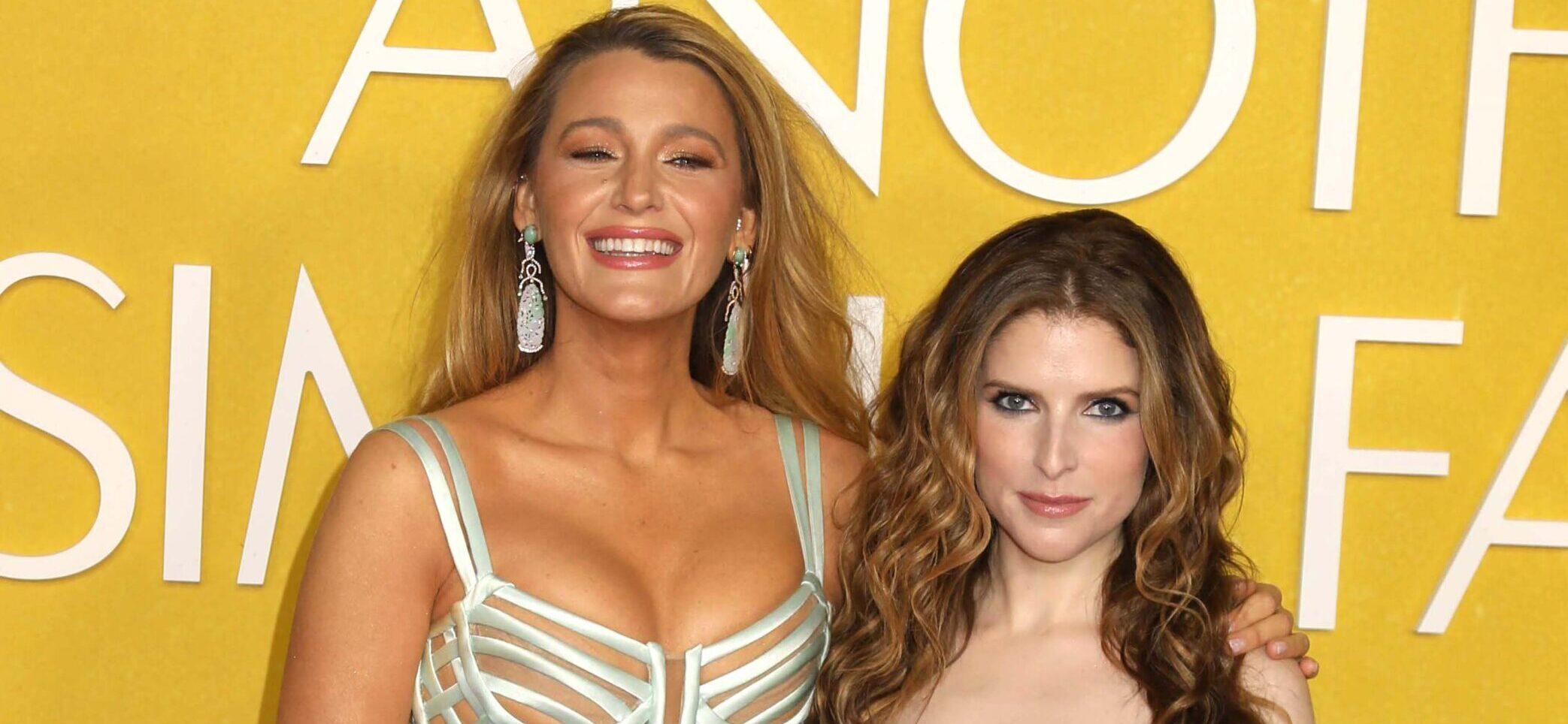 Anna Kendrick and Blake Lively at New York Screening Of Amazon Prime Video's 'Another Simple Favor'