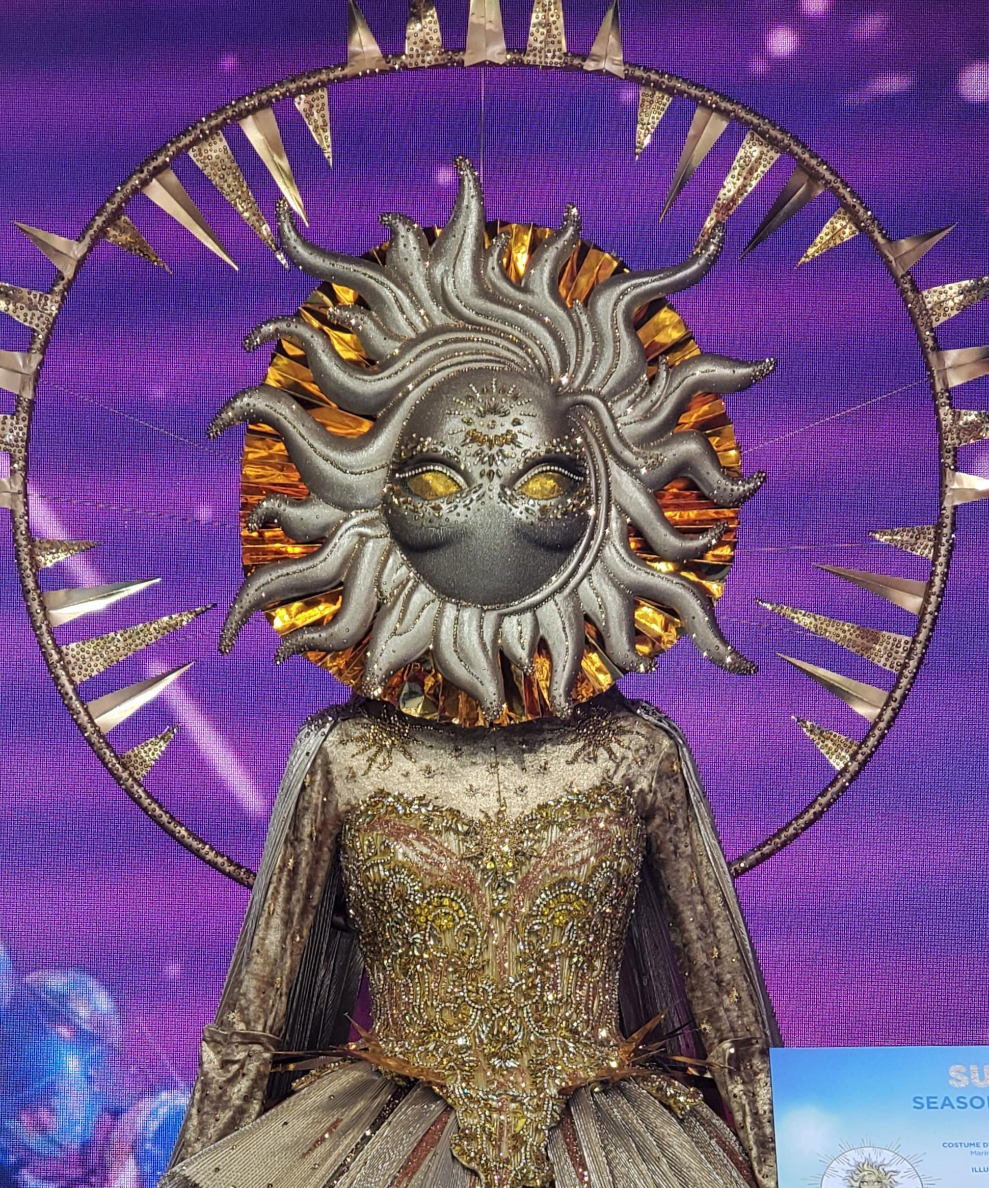 Sun costume from The Masked Singer