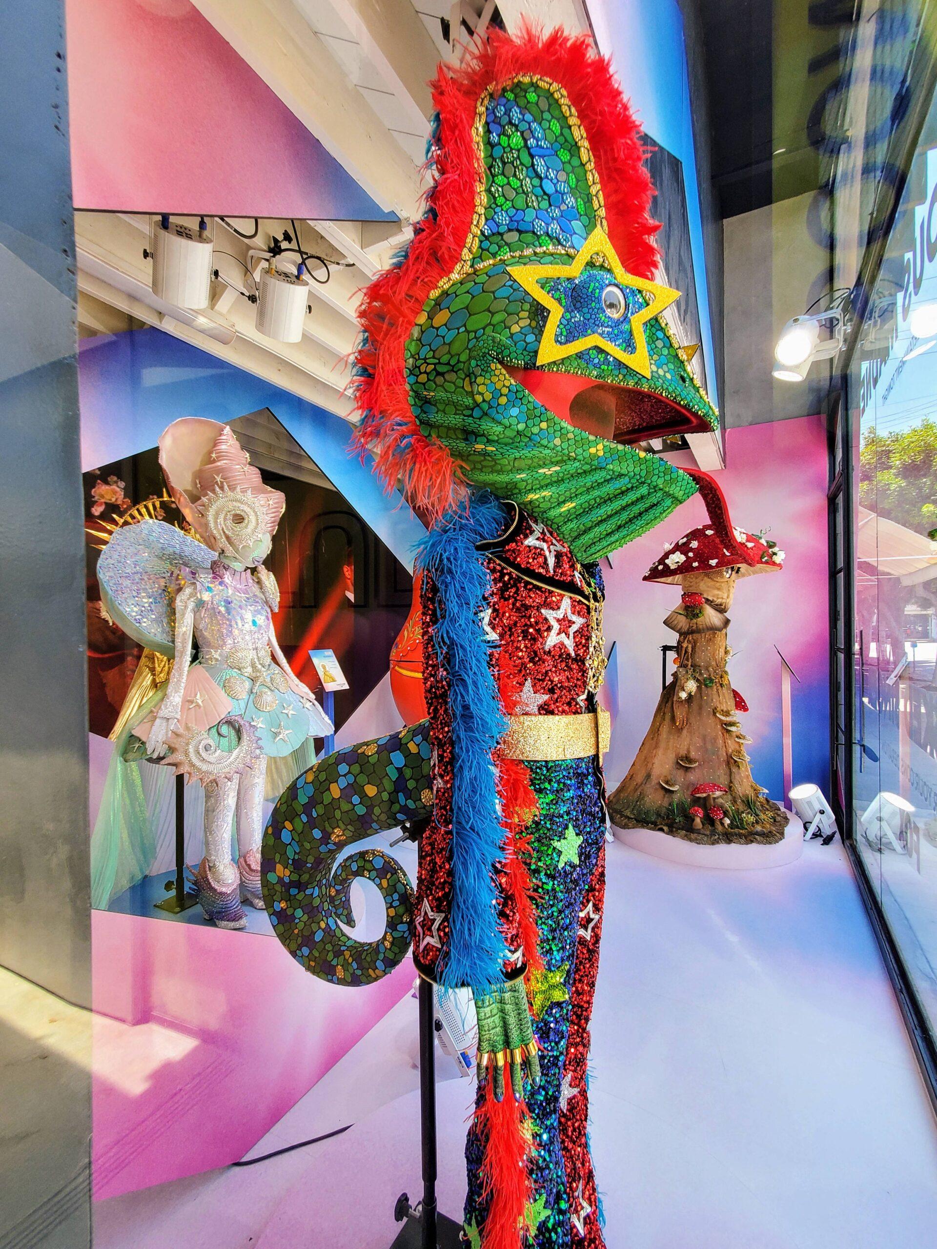 Costume from The Masked Singer on display