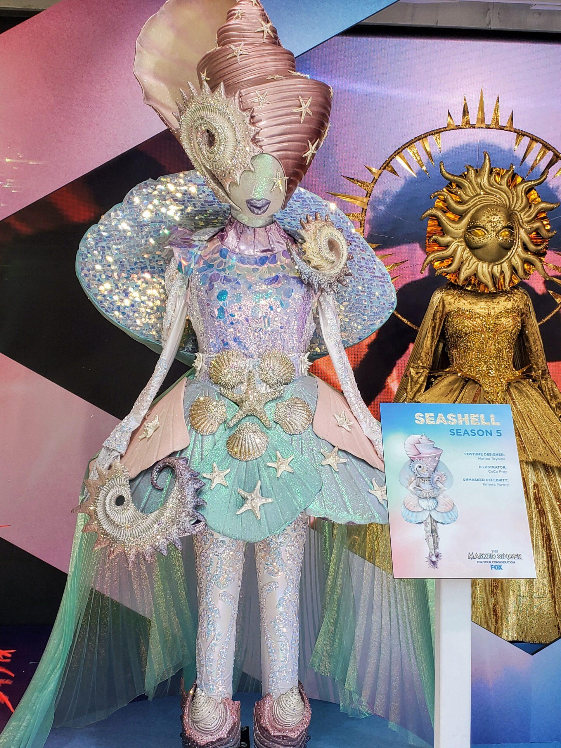 The Masked Singer show puts in display a handful of the actual elaborate costumes and masks from the show