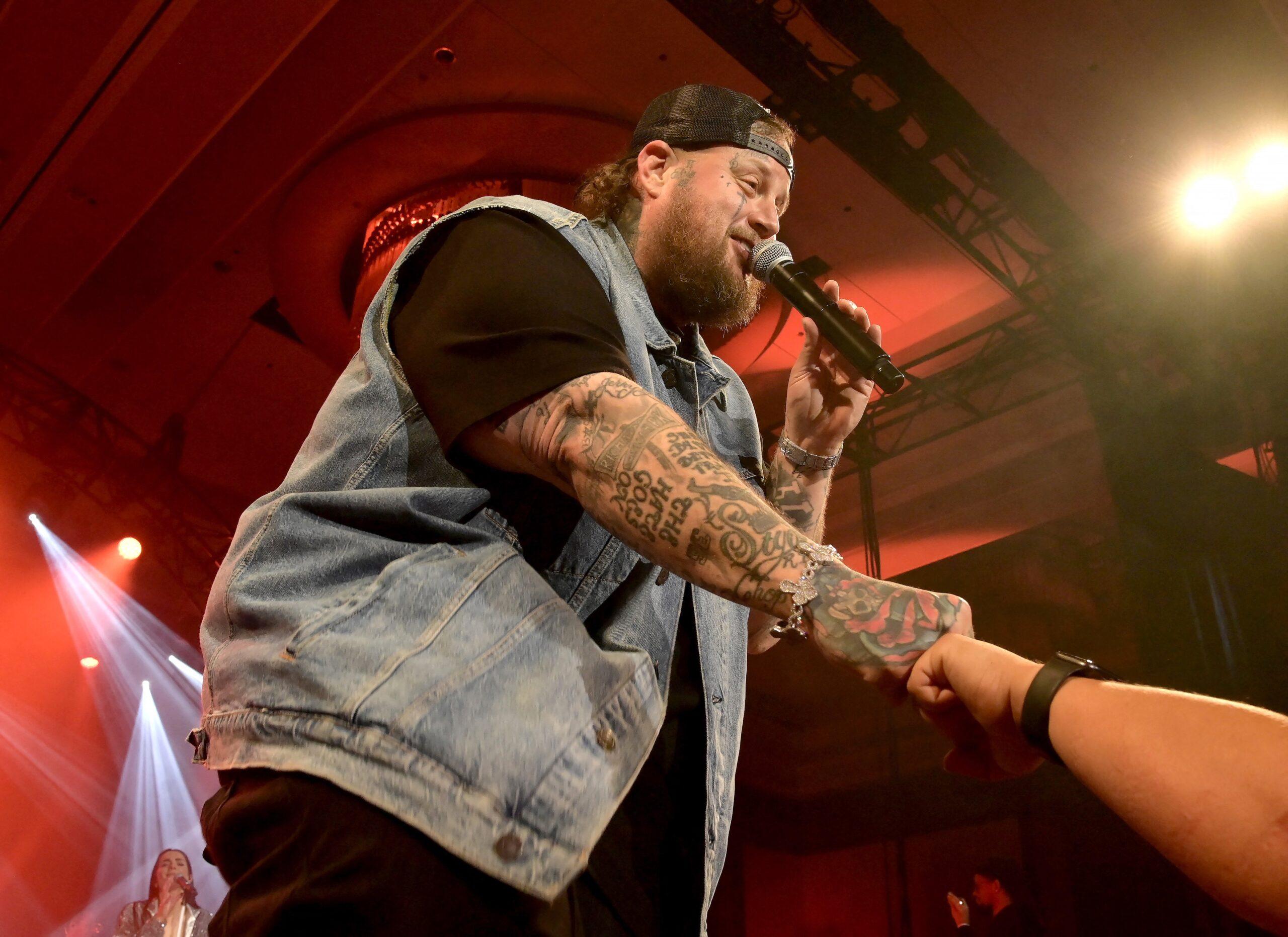 Jelly Roll on stage