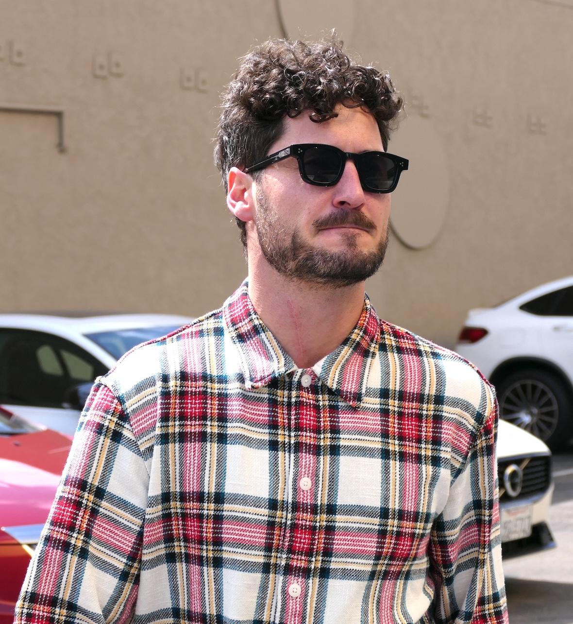 Val Chmerkovskiy at DWTS practice