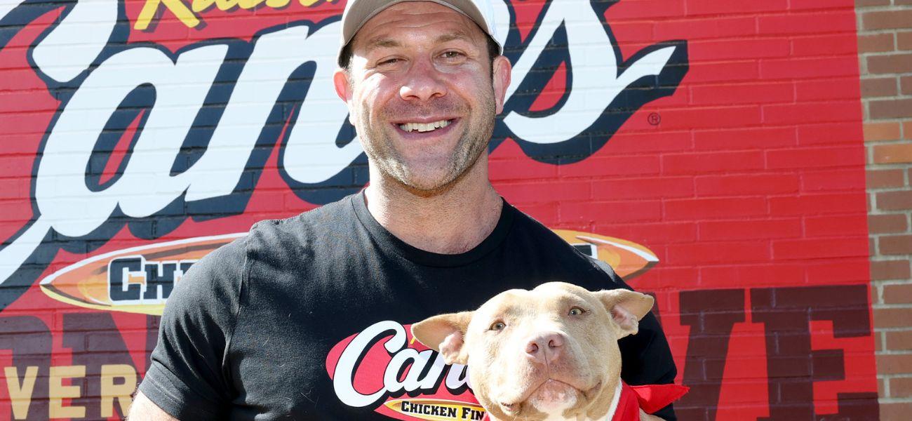 Lee Asher and dog