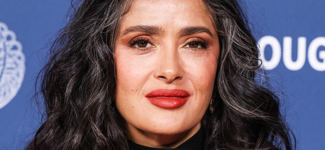 Salma Hayek close up