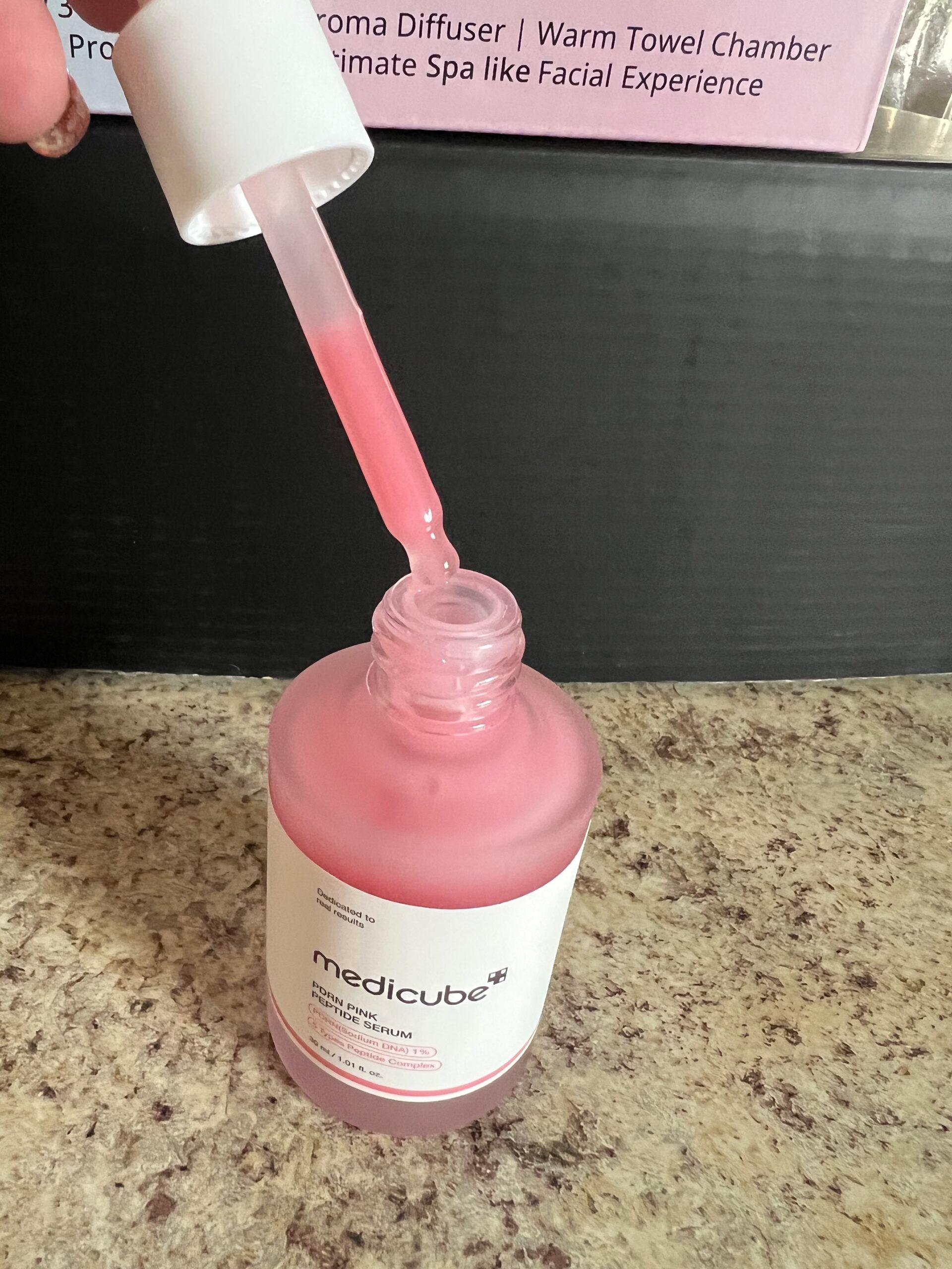 medicube PDRN Pink Peptide Serum, Pink glow serum