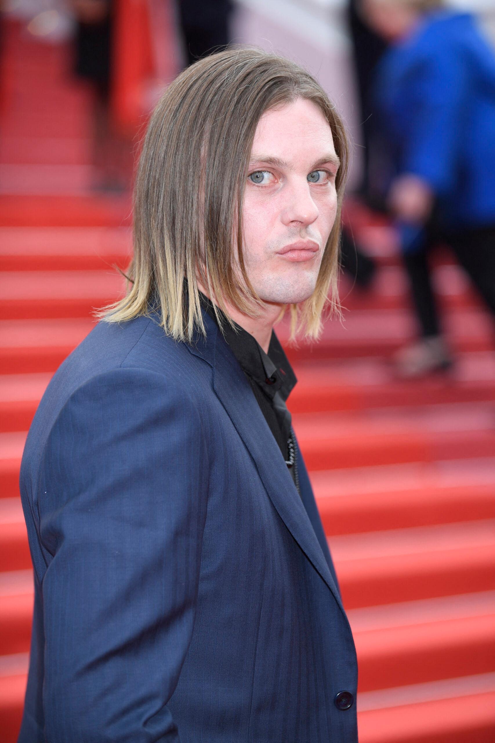Michael Pitt on the red carpet in Cannes