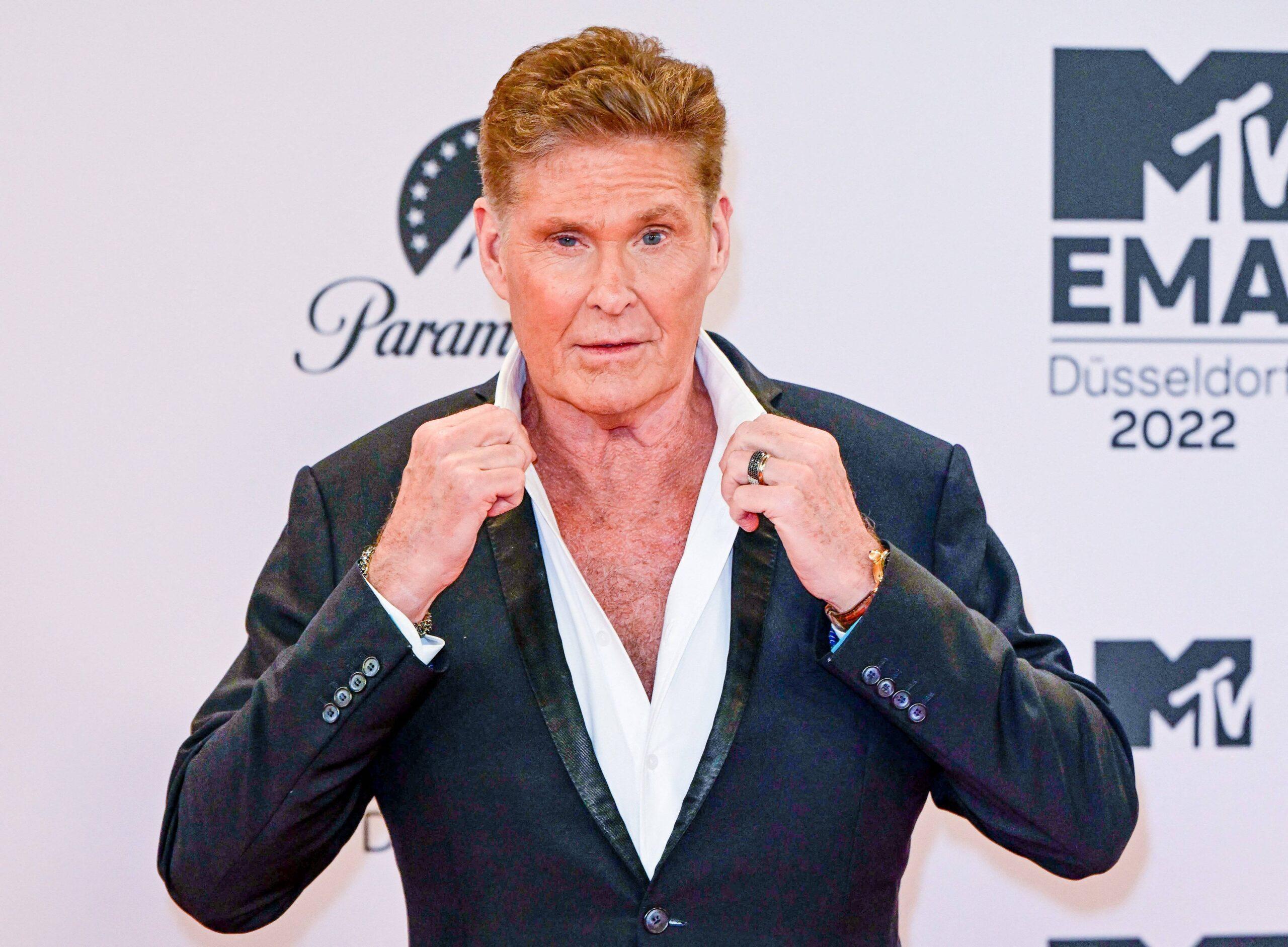 David Hasselhoff at the 29th MTV Europe Music Awards