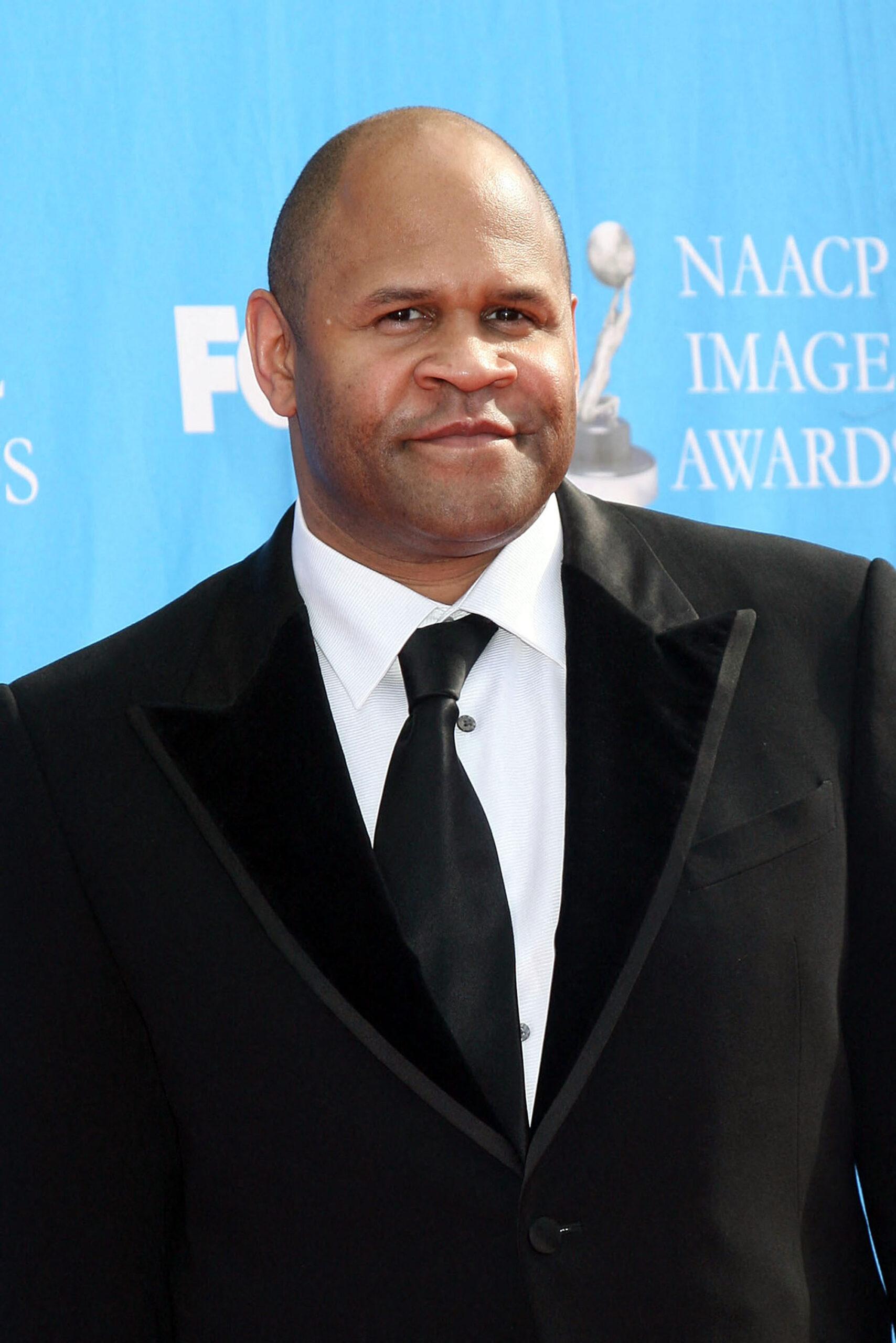 Rondell Sheridan posing on the red carpet. 