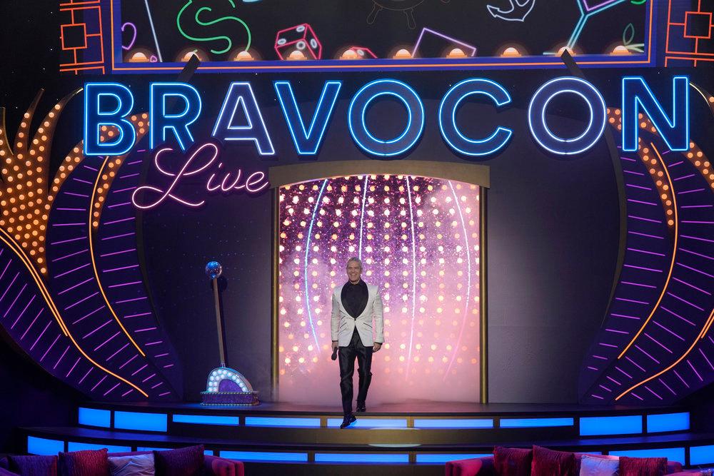 BravoCon 2023 set. 