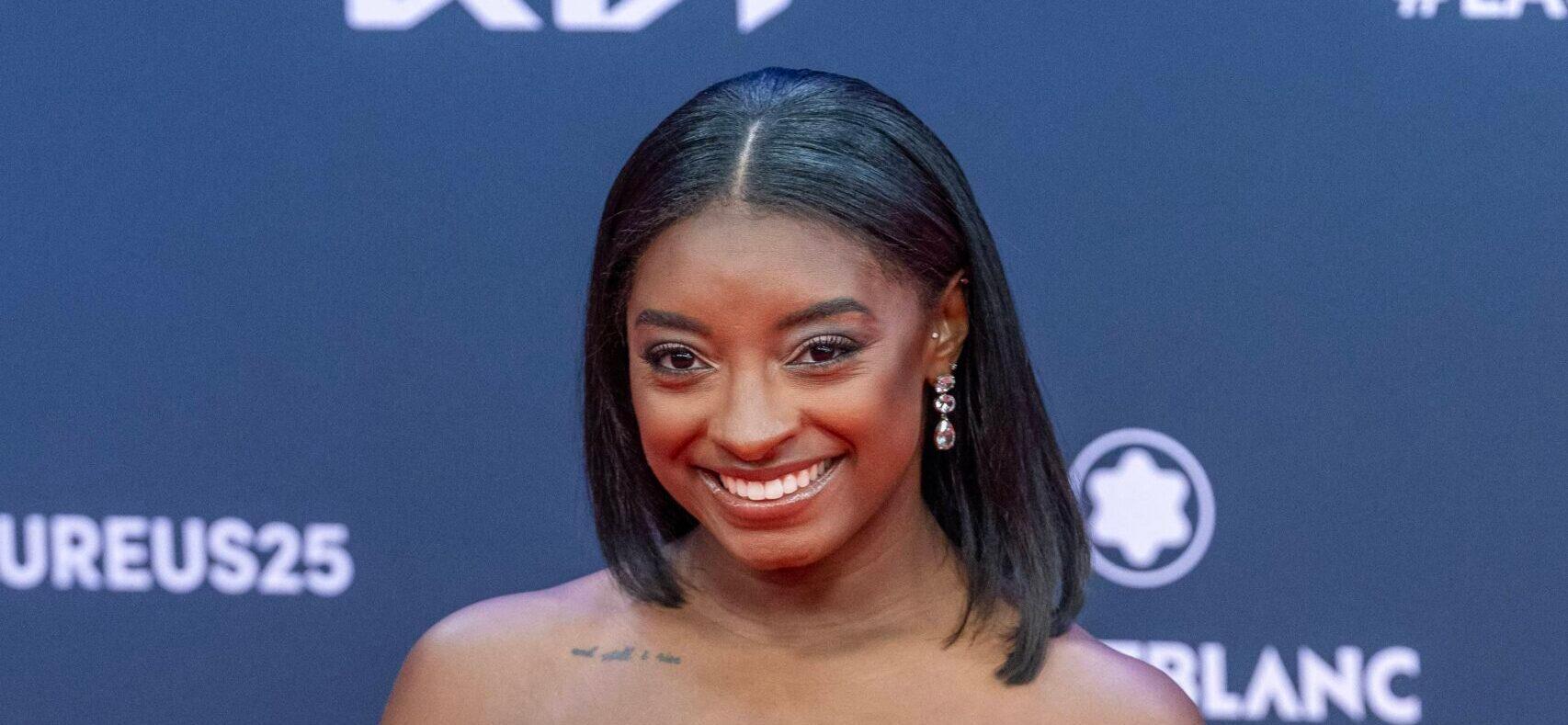 Simone Biles at Laureus Awards 2025