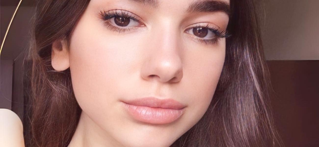 Dua Lipa close up