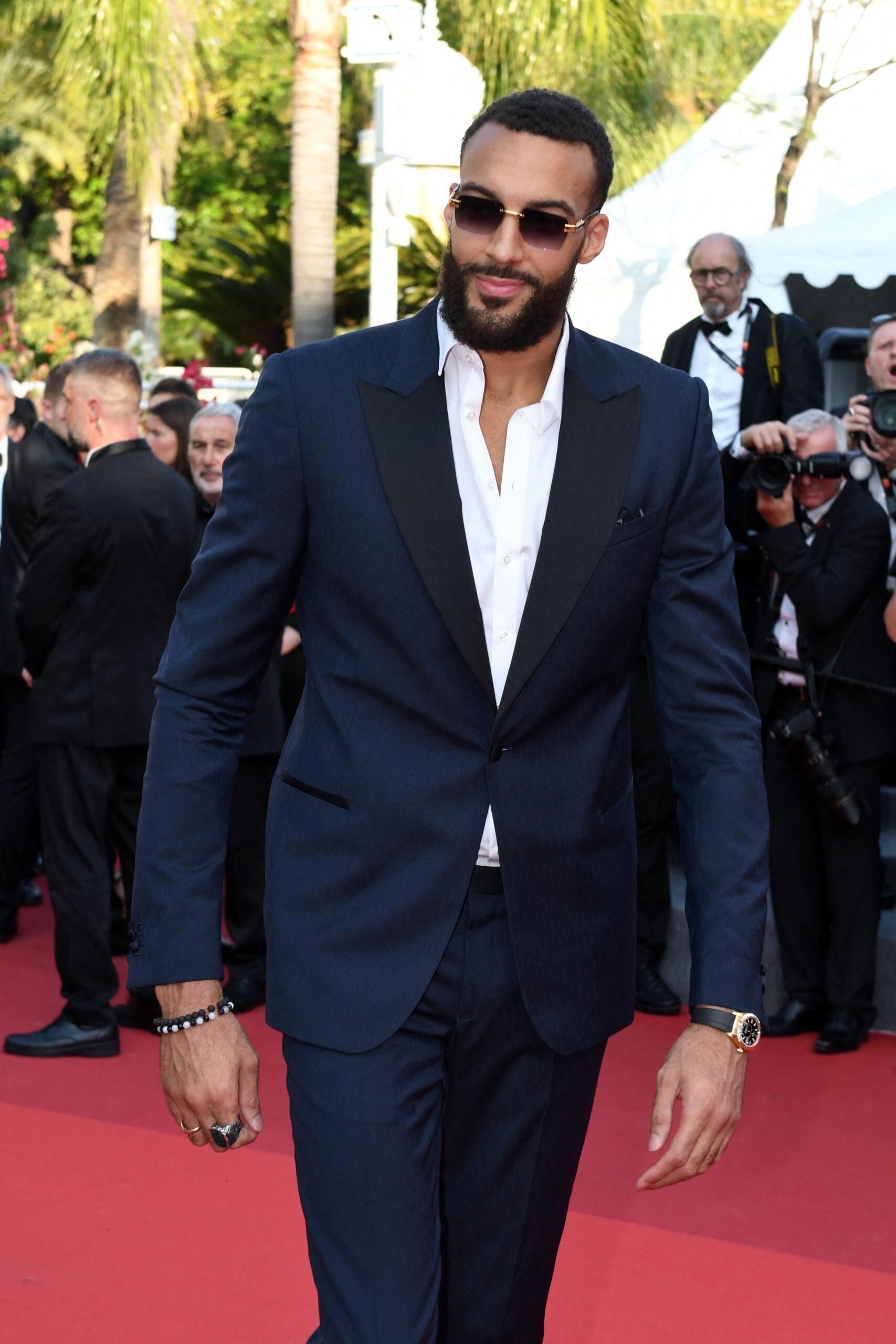 Rudy Gobert on the red carpet.