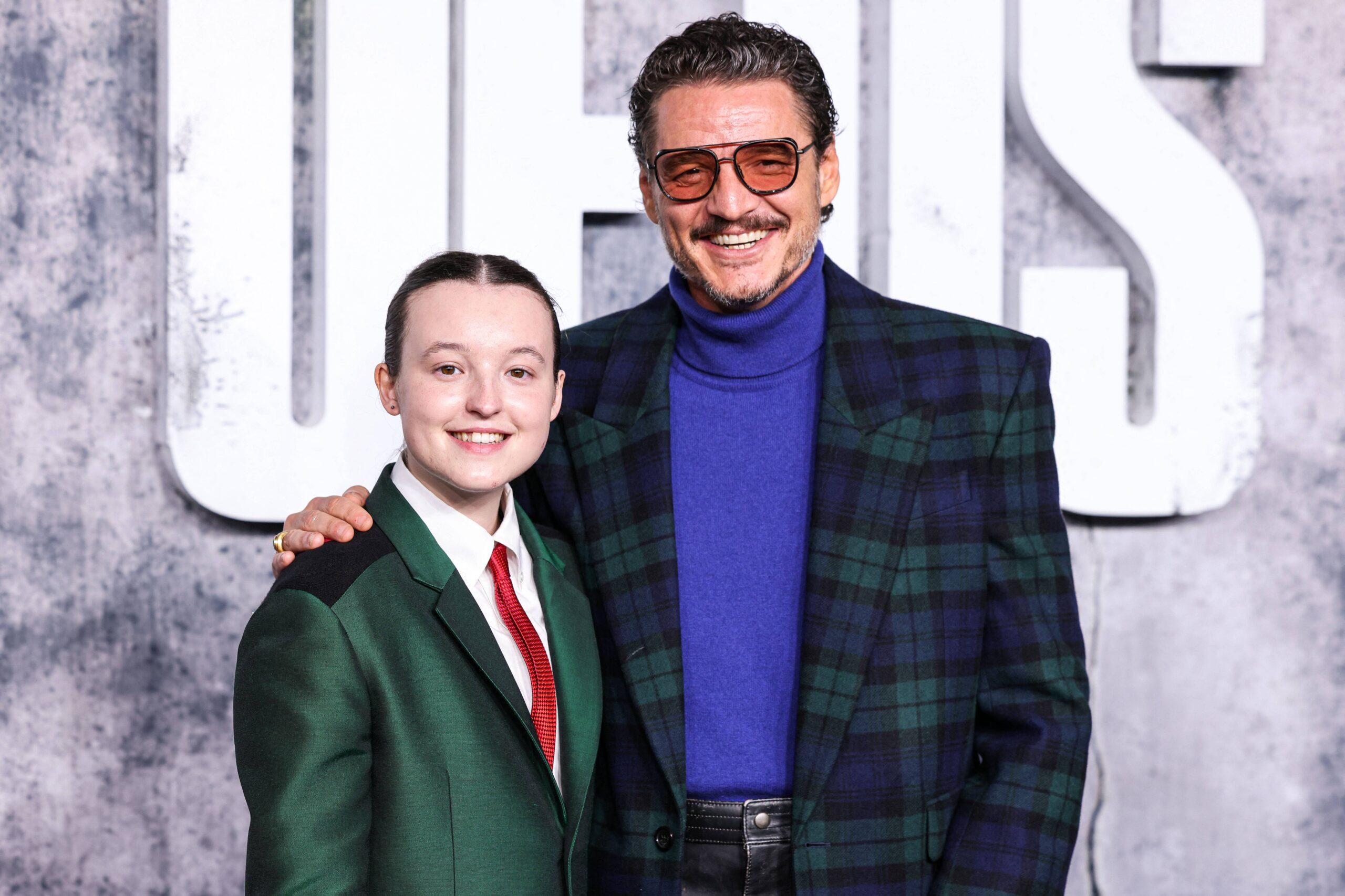Bella Ramsey and Pedro Pascal at Los Angeles Premiere Of HBO Original Series' 'The Last Of Us' Season 2