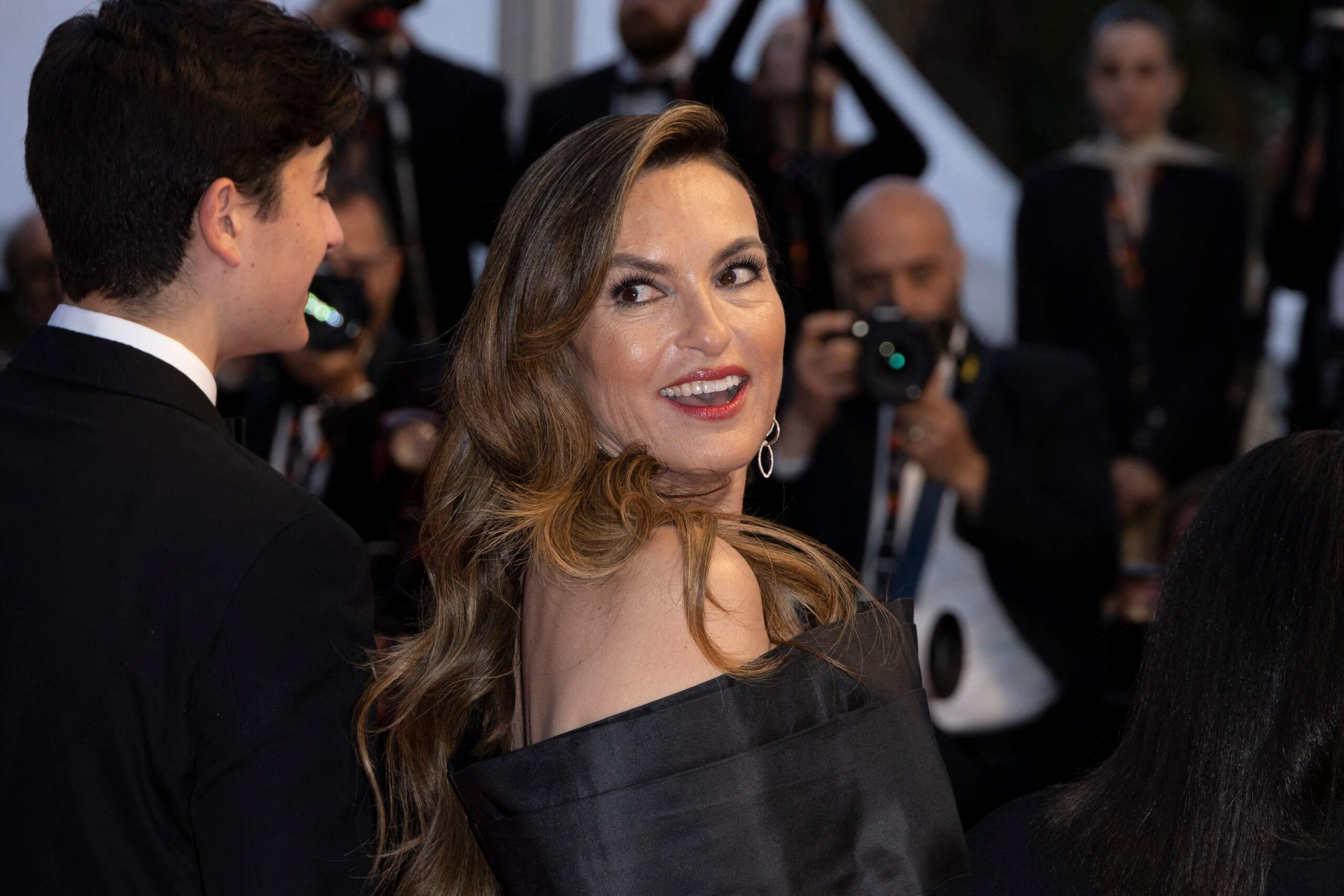 Mariska Hargitay at "Die My Love" red carpet at the 78th annual Cannes Film Festival