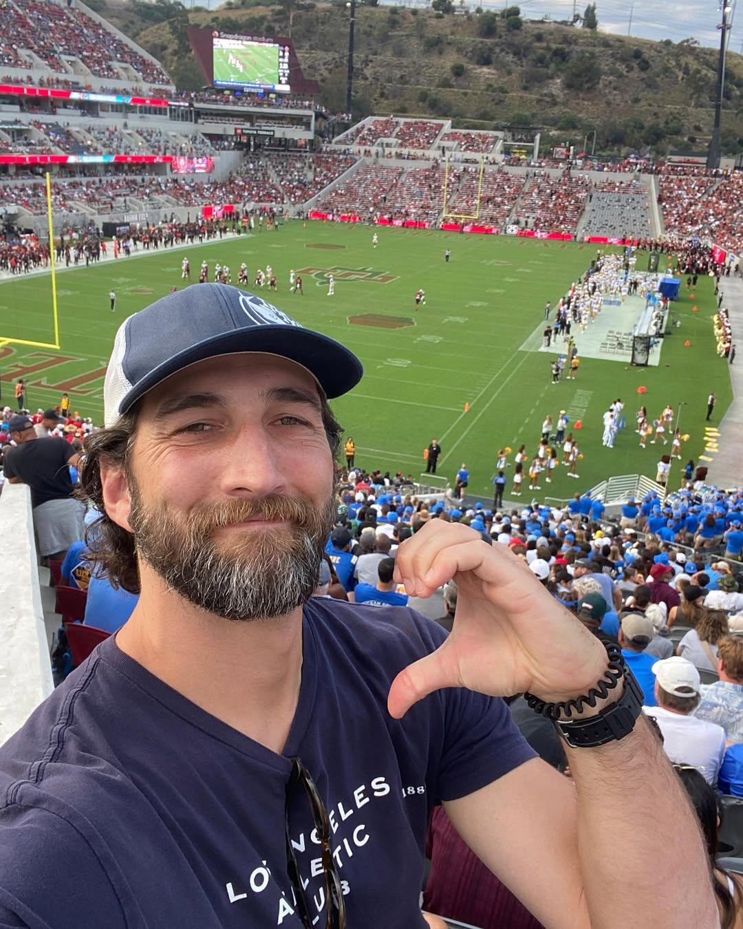 Clayton Snyder at a sporting event