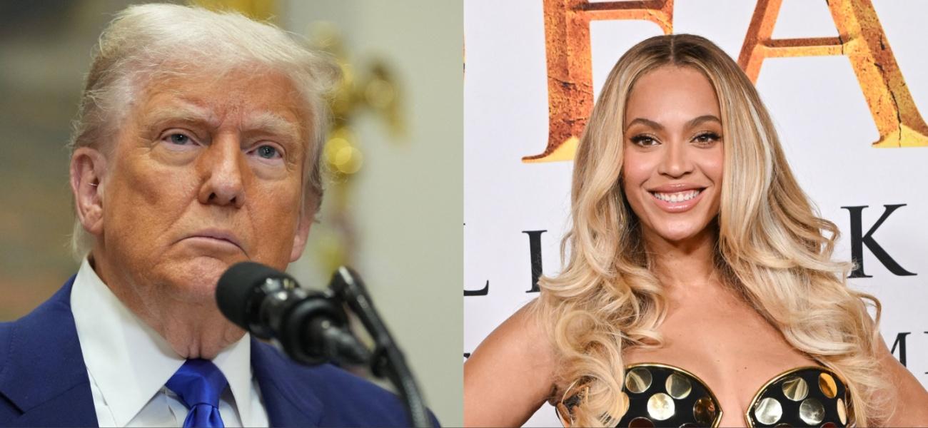 Donald Trump and Beyonce