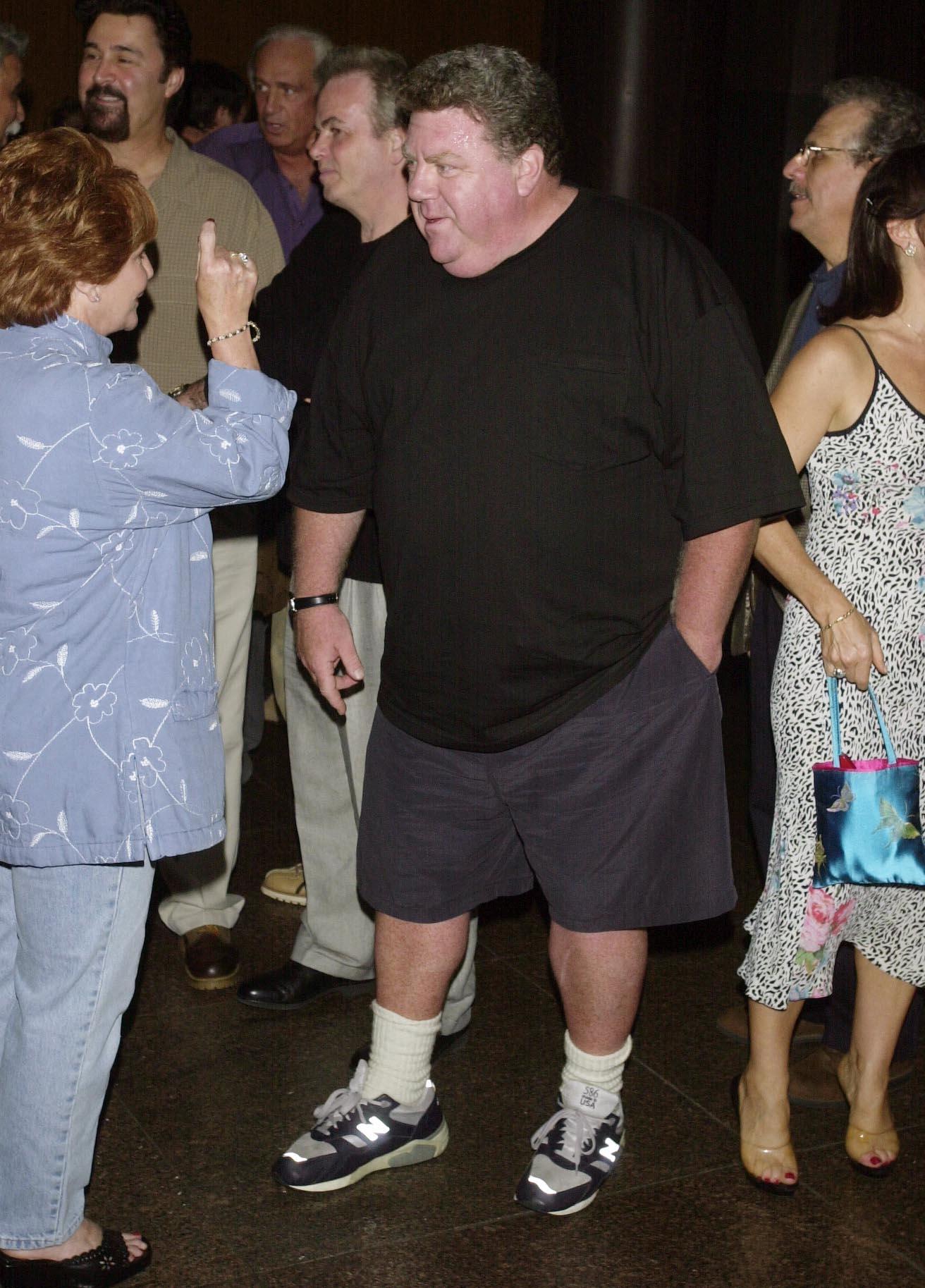George Wendt with hands in his pocket