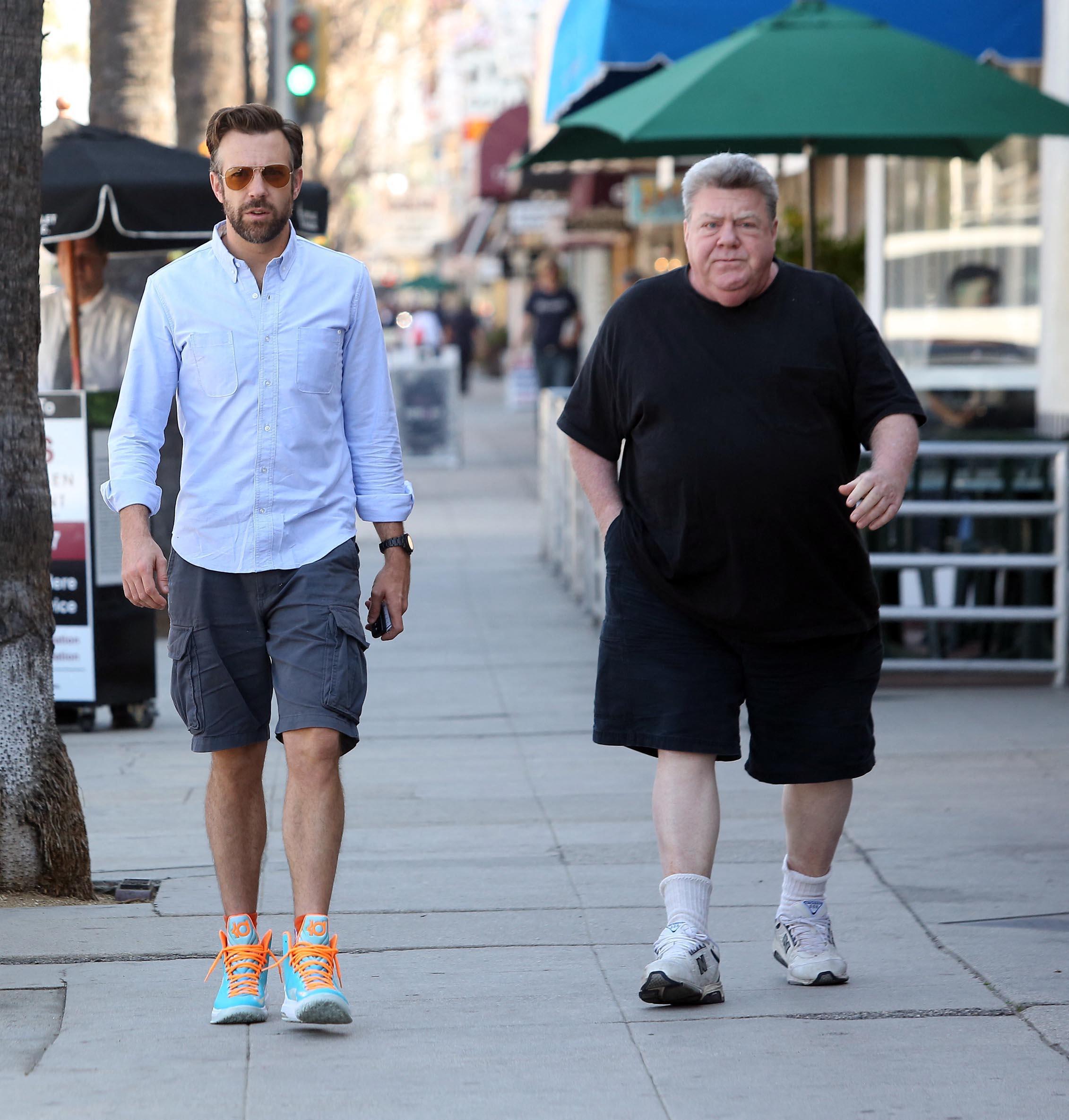 Jason Sedeikis and George Wendt