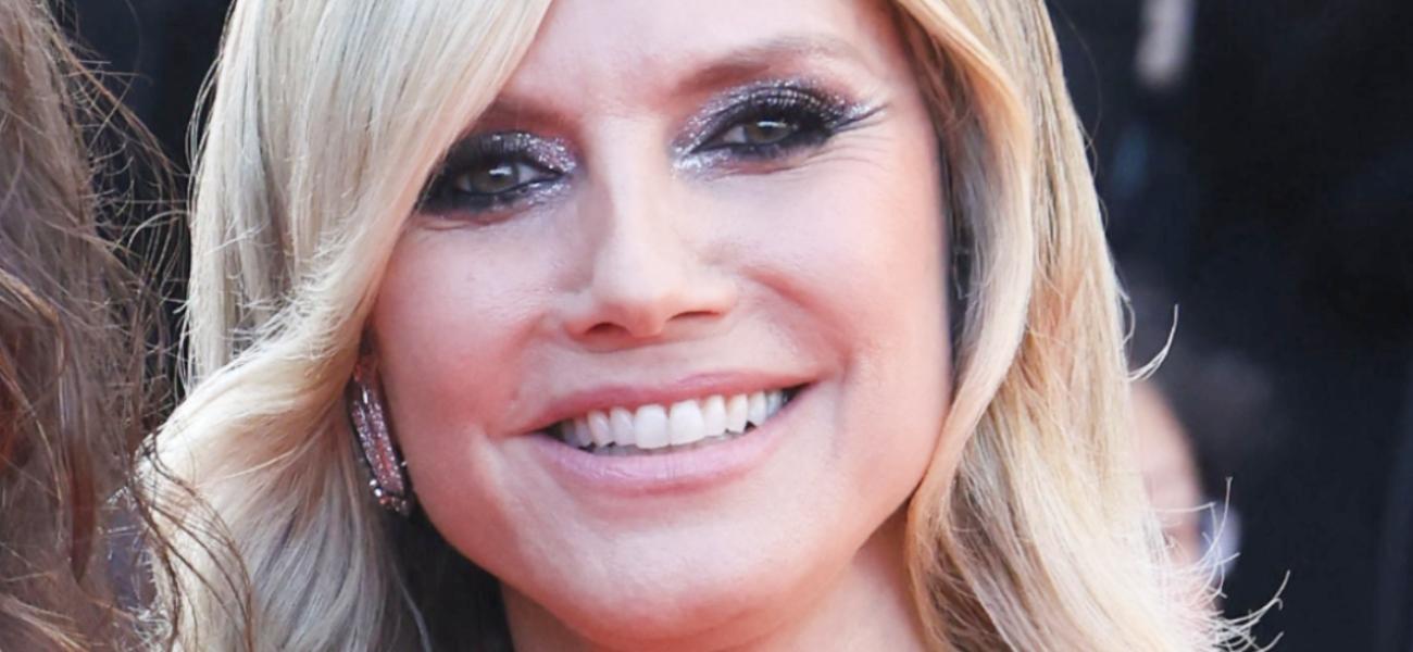 Heidi Klum close up
