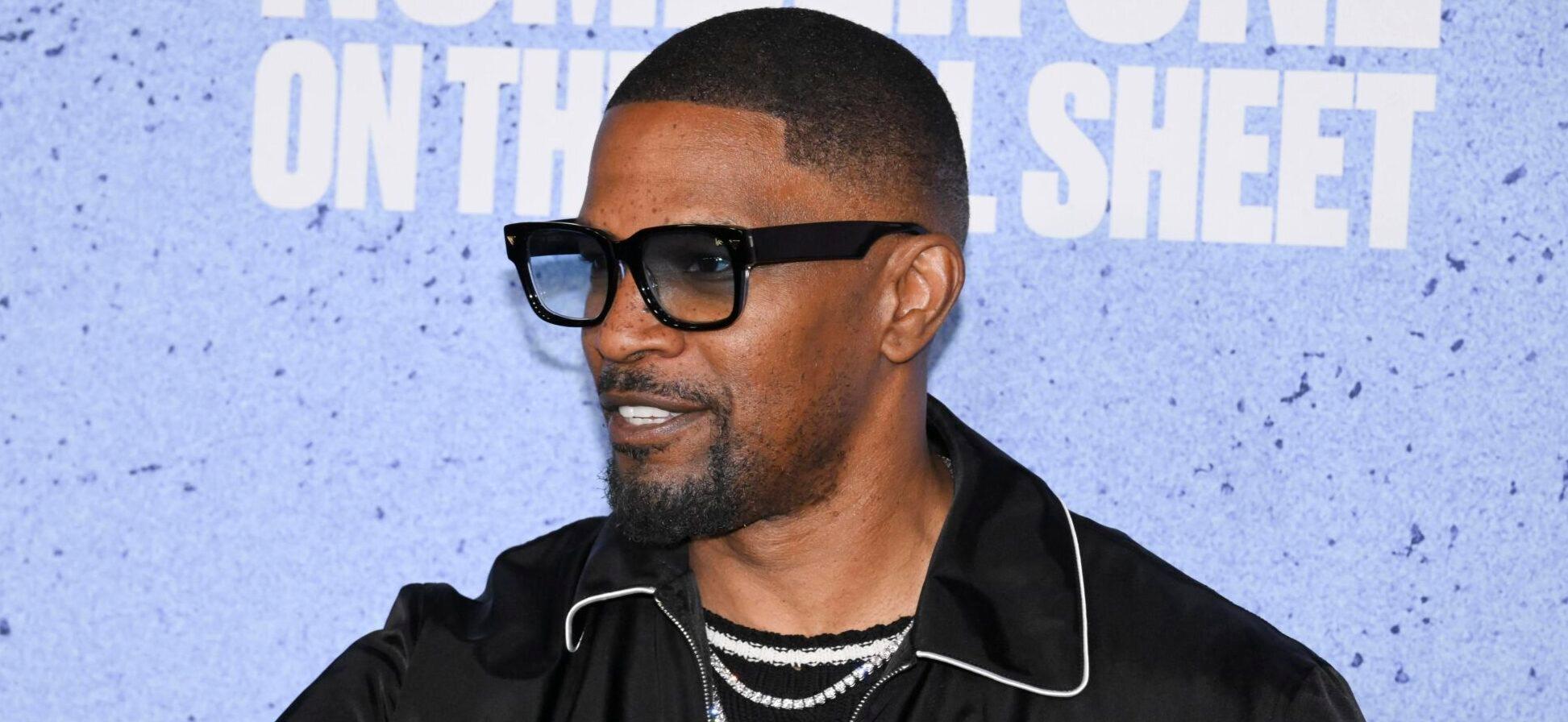 Jamie Foxx attends Apple TV+'s ''Number One on the Call Sheet'' LA Premiere