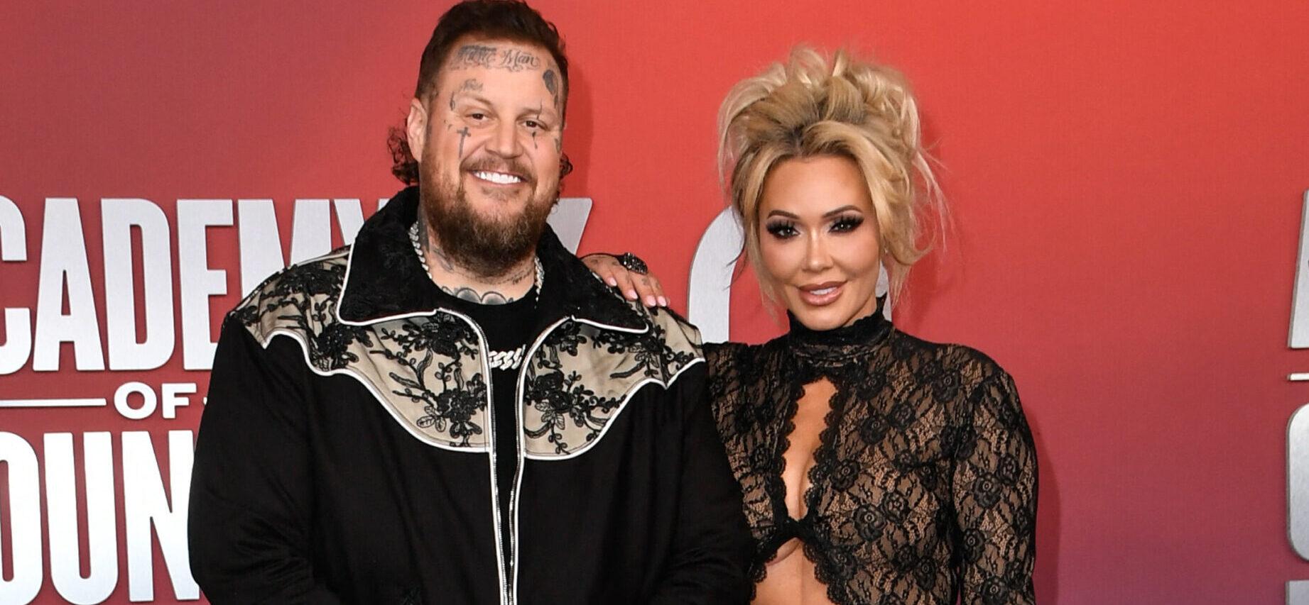 Jelly Roll Reacts As Wife Bunnie XO Bares All At Hockey Game