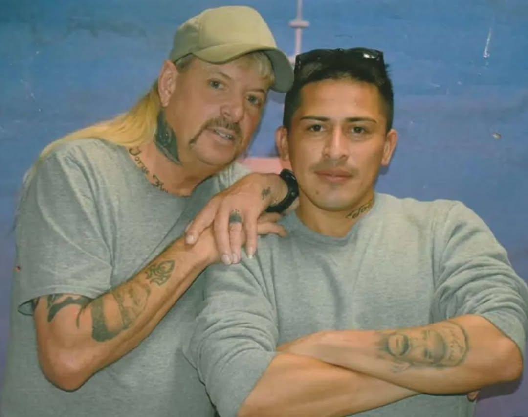 Joe Exotic and his husband, Jorge Flores