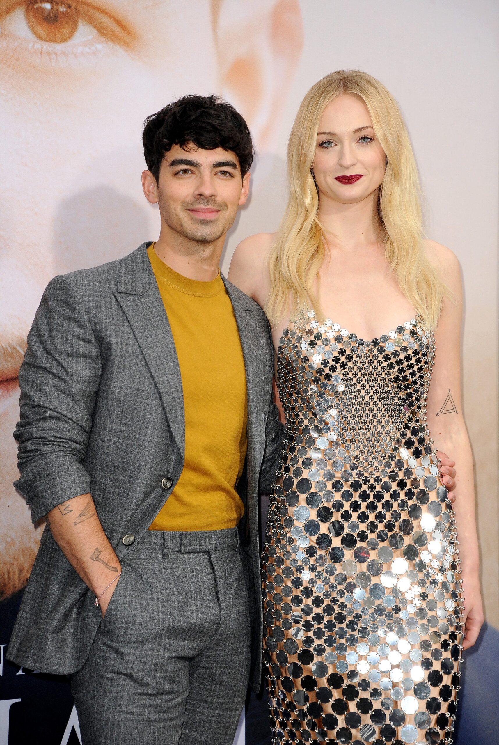 Joe Jonas and Sophie Turner at Los Angeles premiere of Amazon Prime Video's 'Chasing Happiness' 