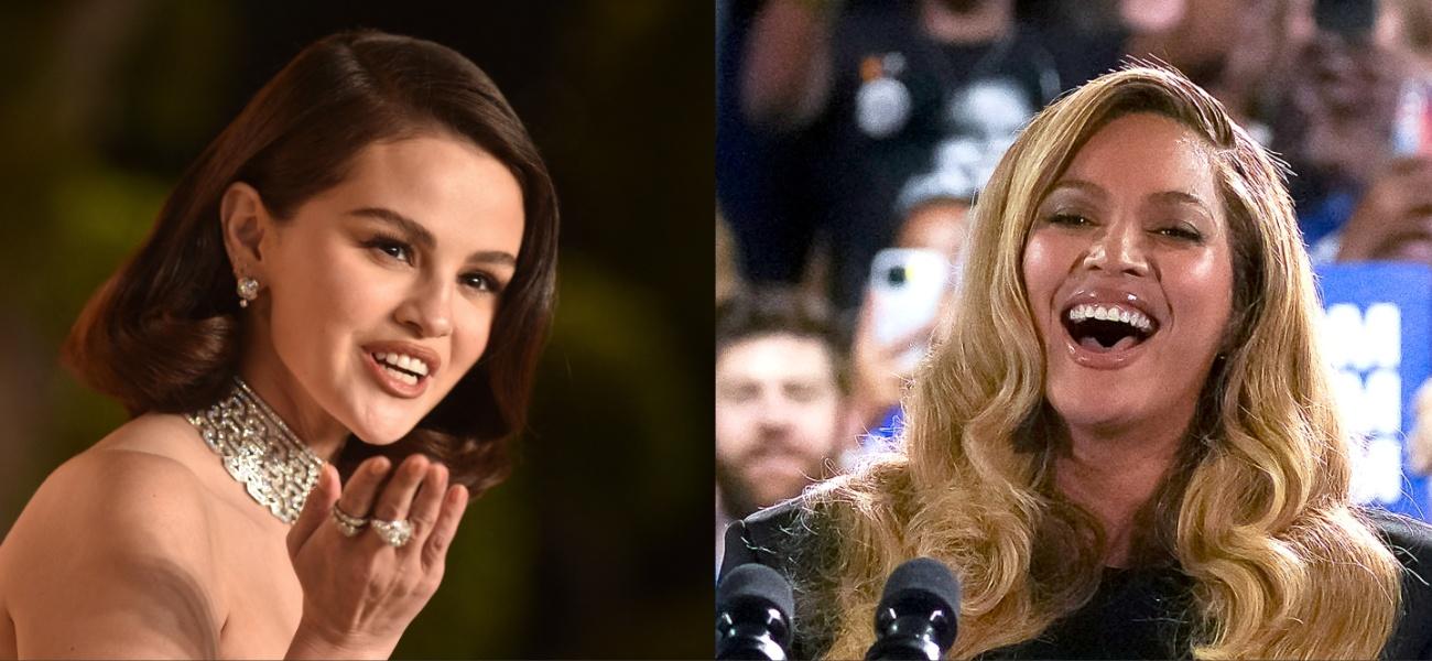 Selena Gomez and Beyonce