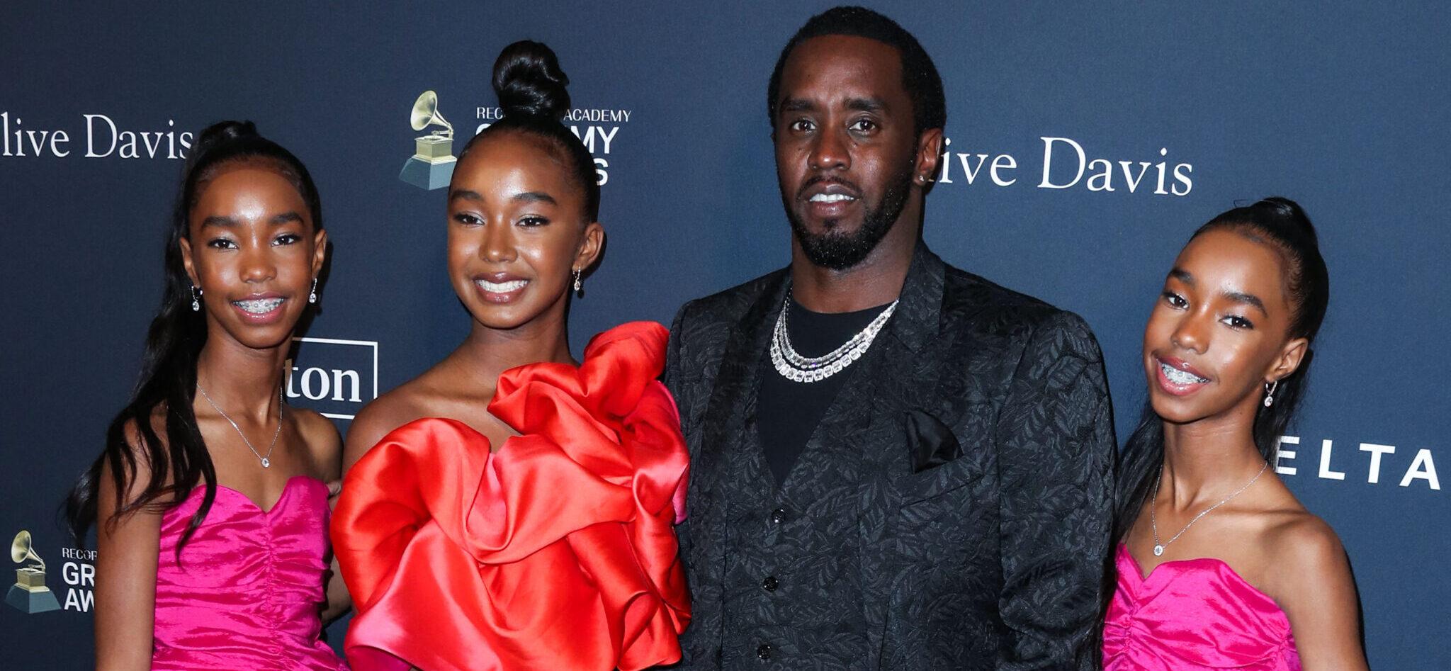Diddy’s Daughters Humiliated As They Get Kicked Off Rollercoaster After ‘Rude’ Exchange With Conductor