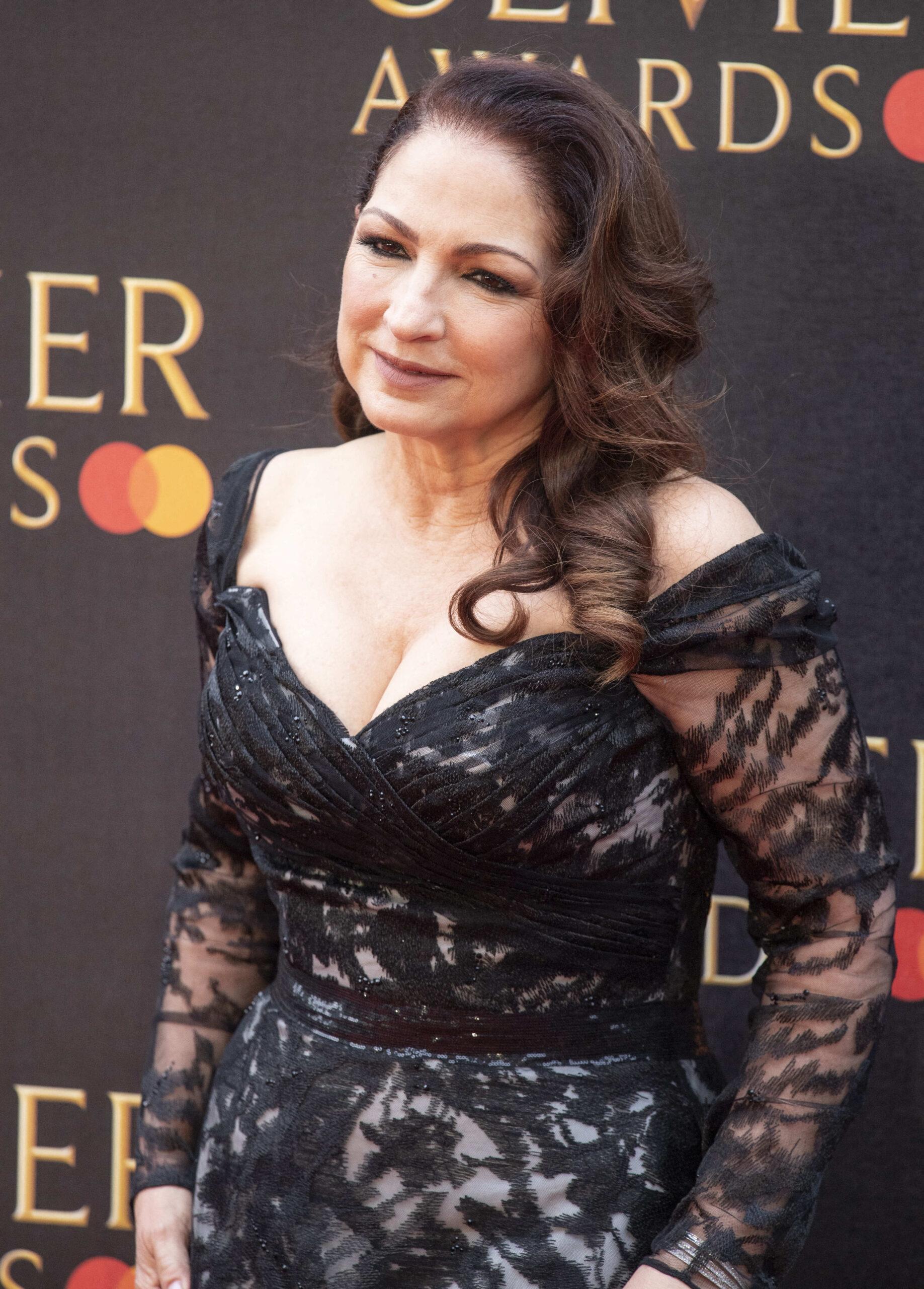 Gloria Estefan attends the Olivier Awards 2019 with Mastercard
