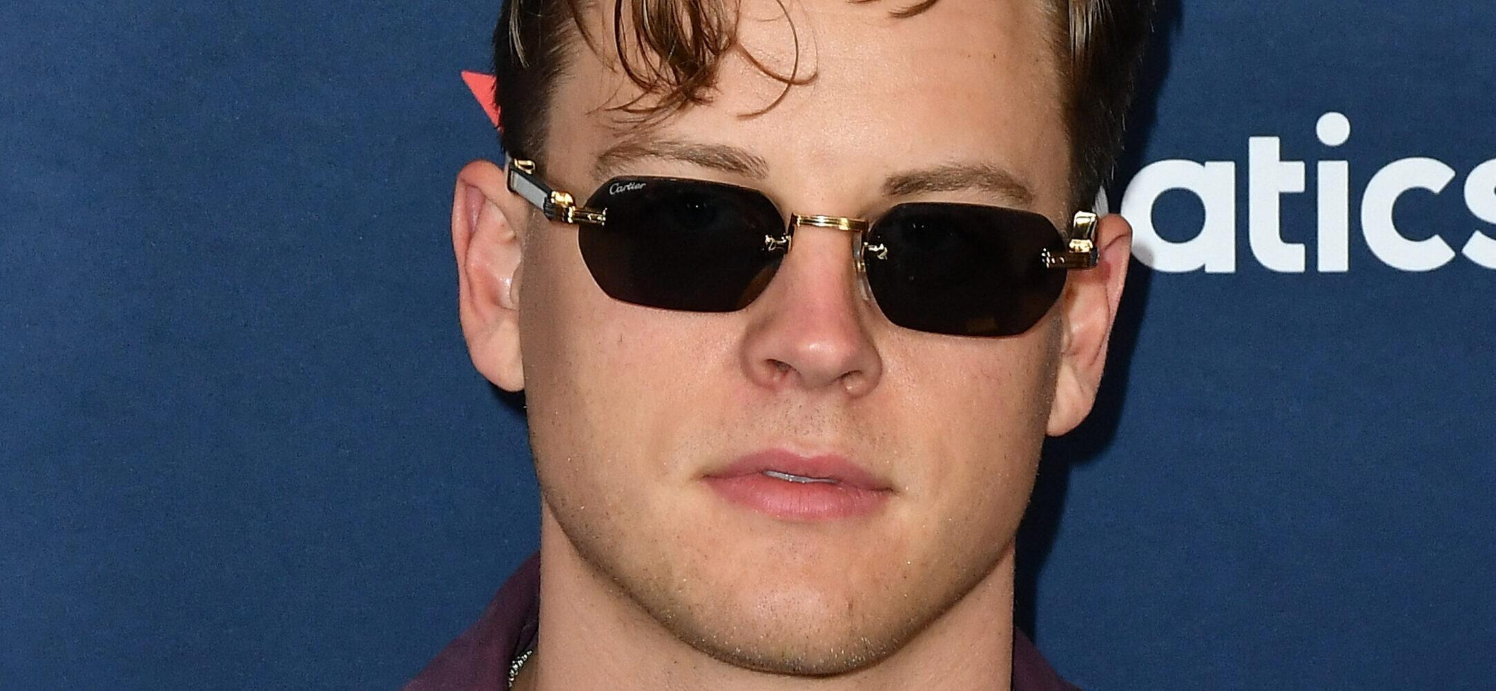 Joe Burrow at Michael Rubin's Fanatics Super Bowl Party