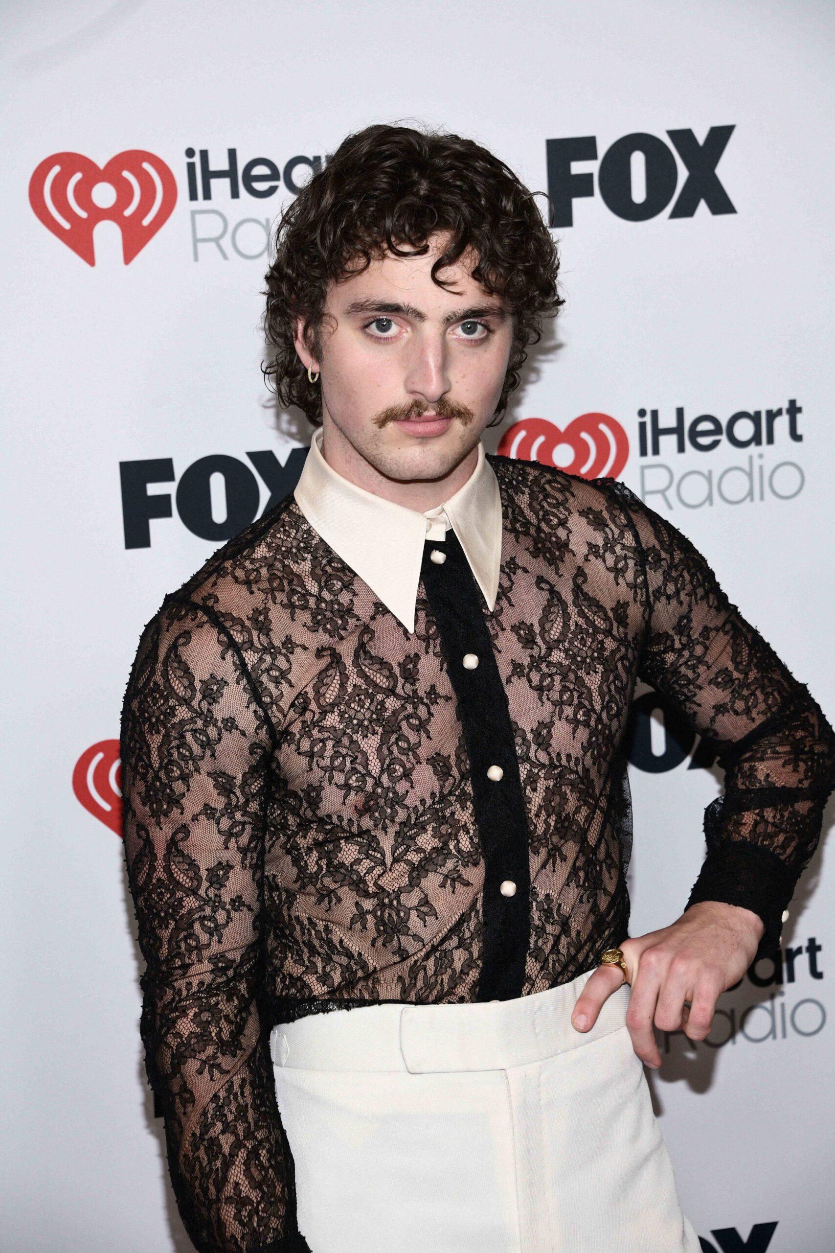 Benson Boone at 2025 iHeartRadio Music Awards Red Carpet Arrivals