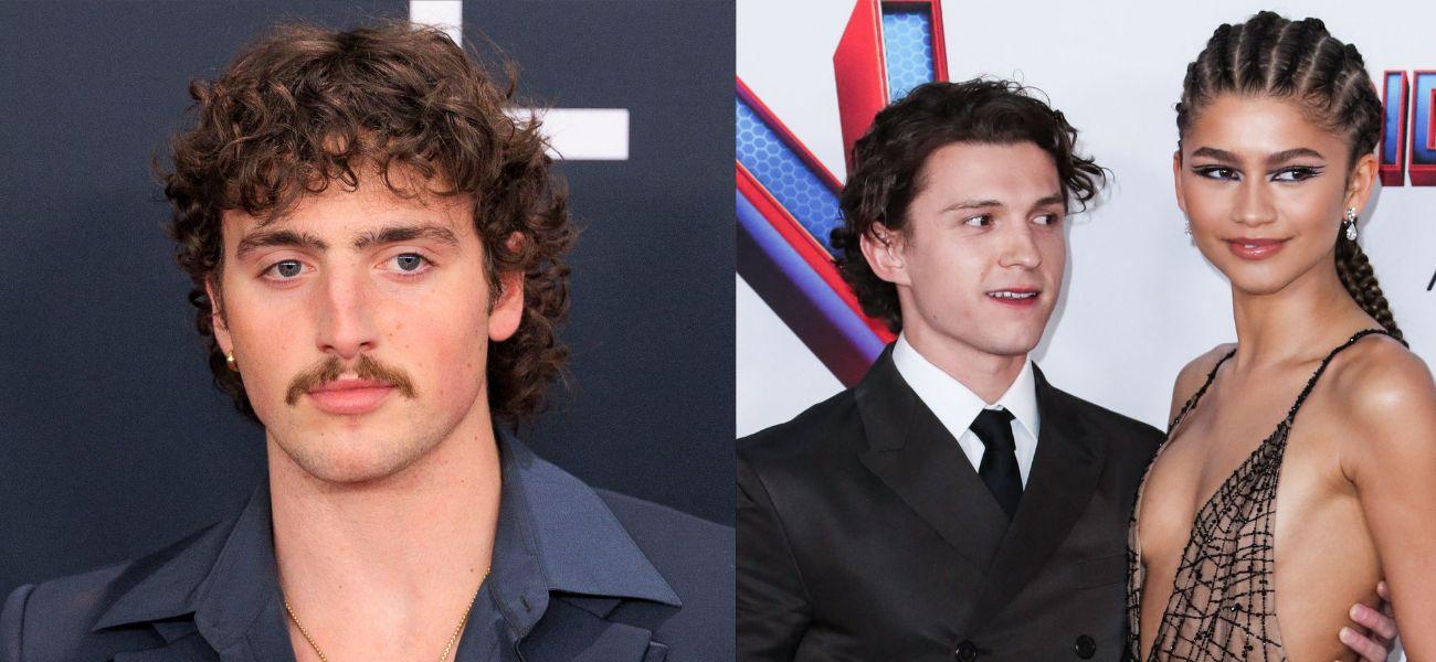 Benson Boone (left) Tom Holland and Zendaya (right)