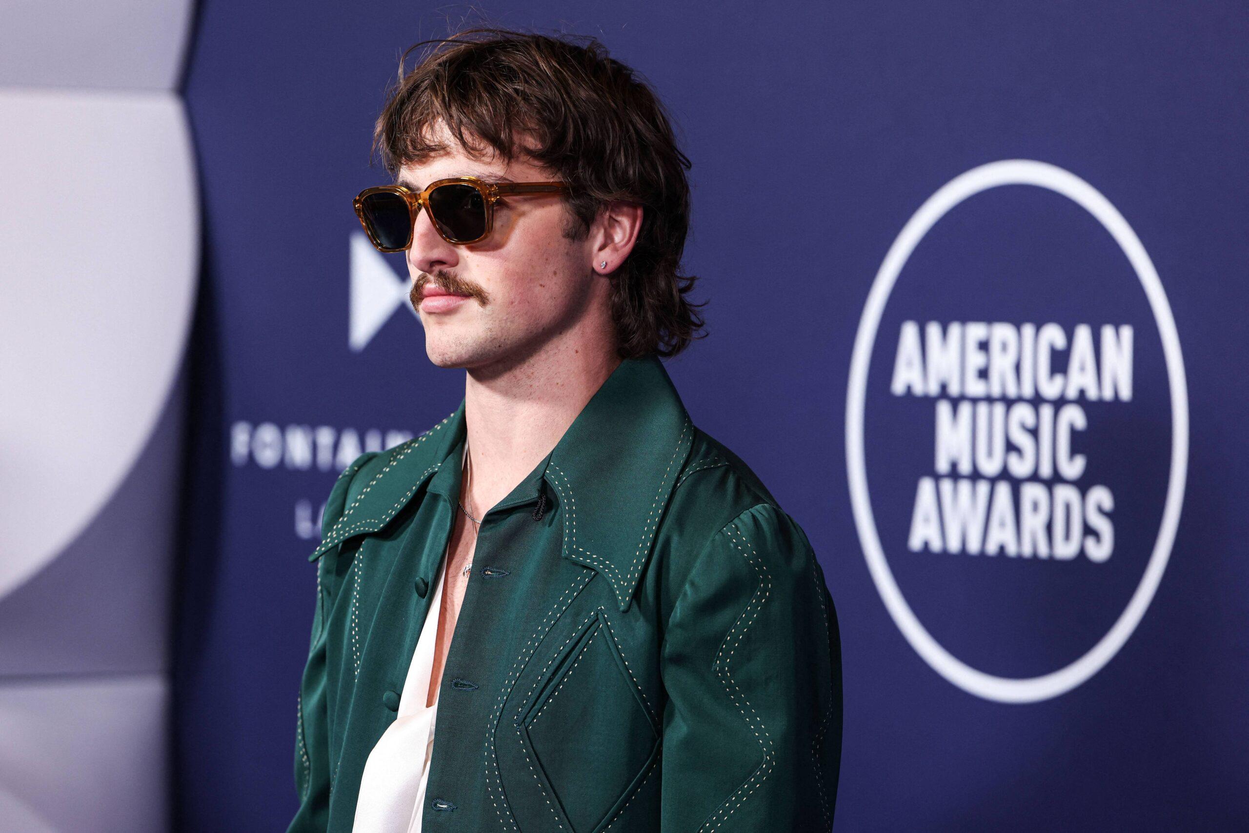 Benson Boone at 2025 American Music Awards 