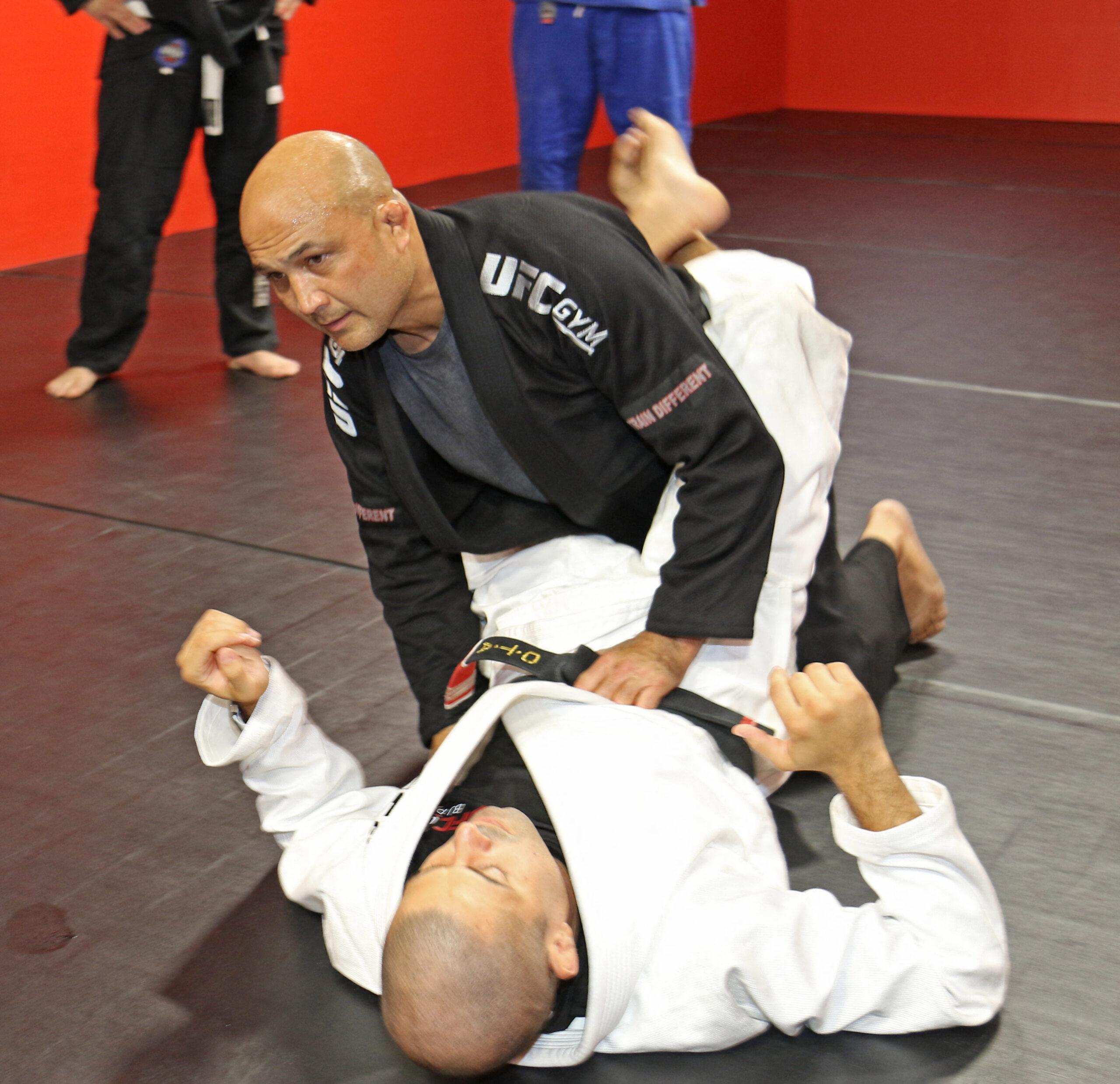 BJ Penn grappling