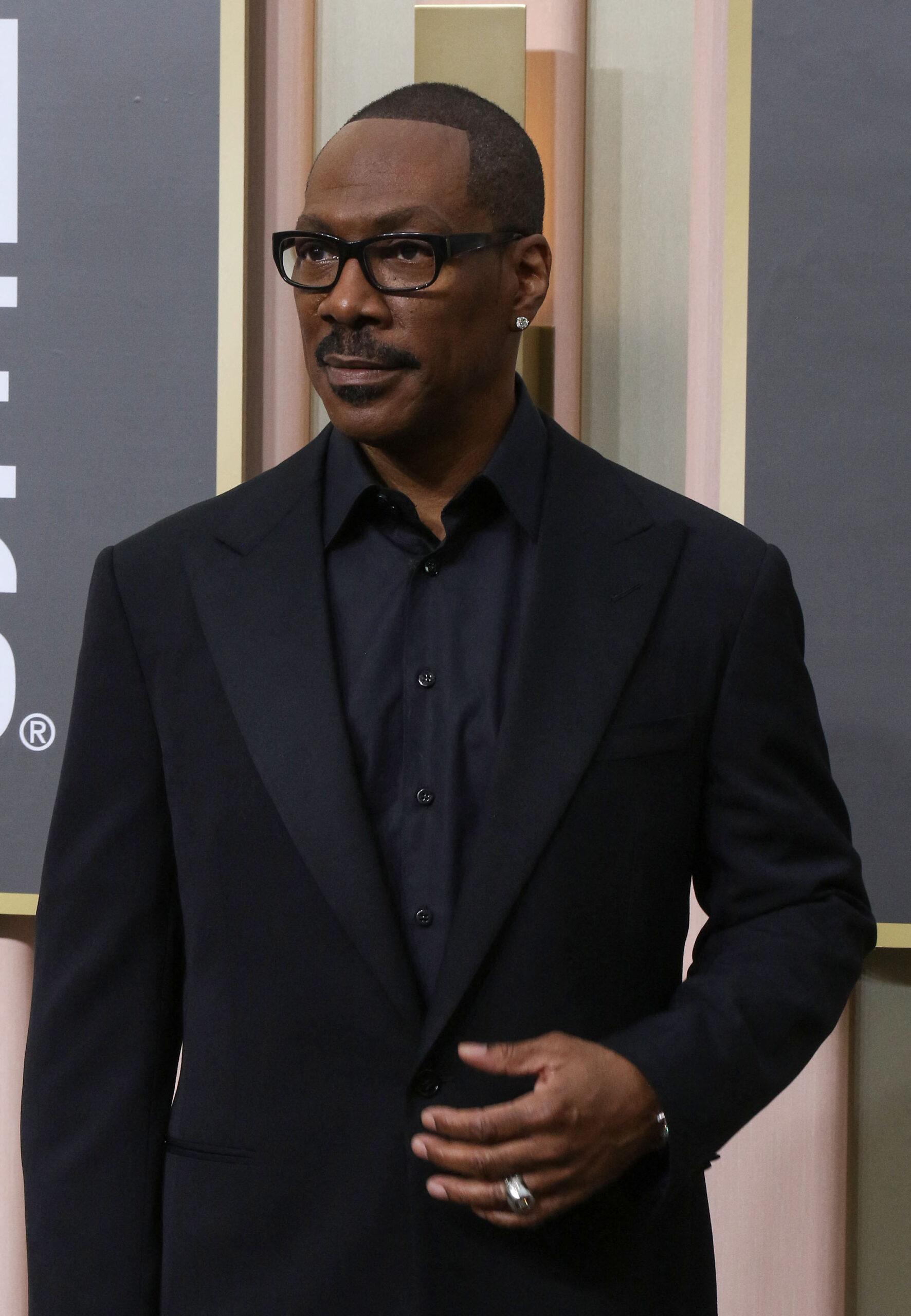 Eddie Murphy at the 80th Annual Golden Globe Awards