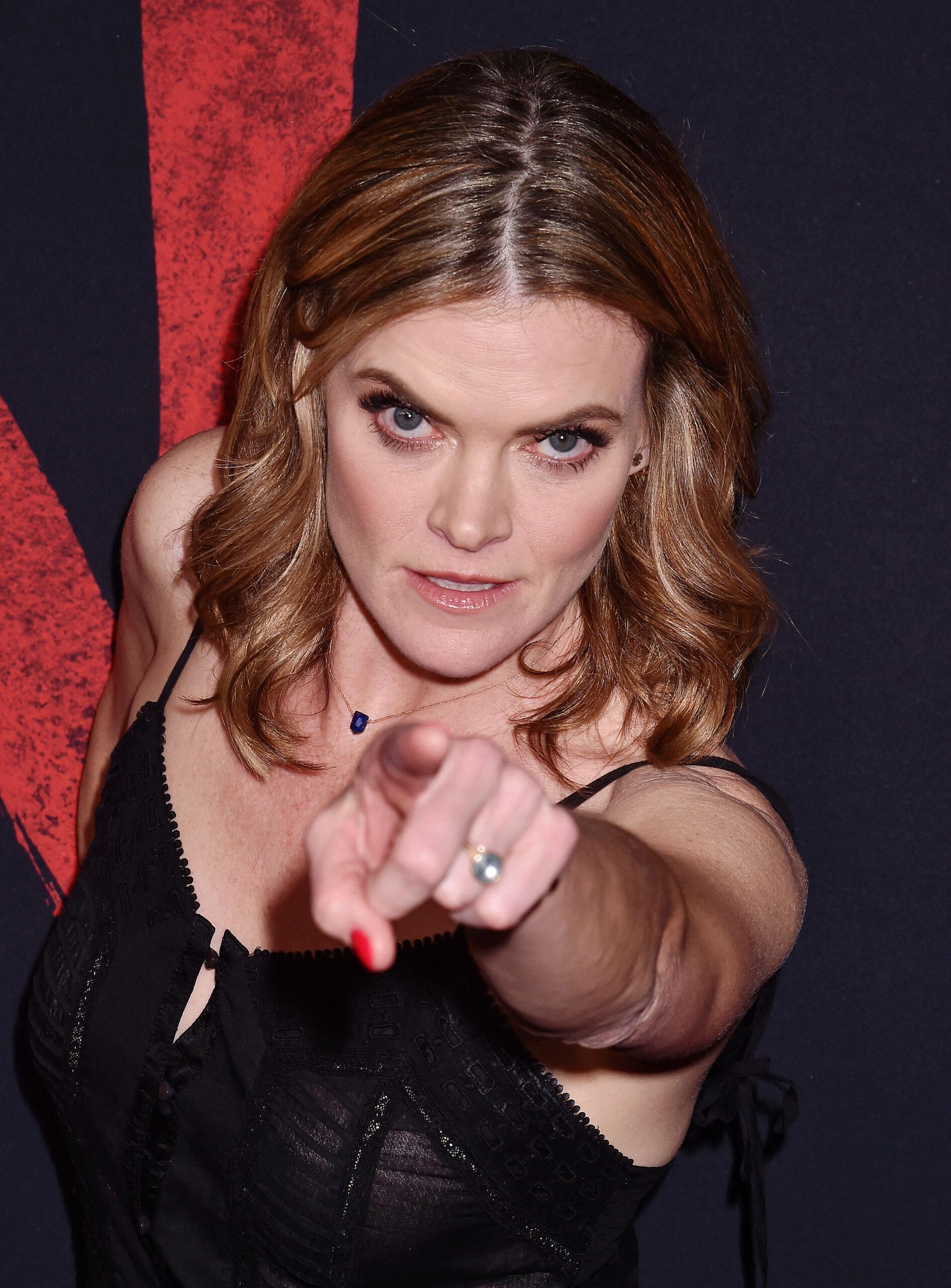 Actress Missi Pyle attends the Premiere Of Disney's "Mulan"